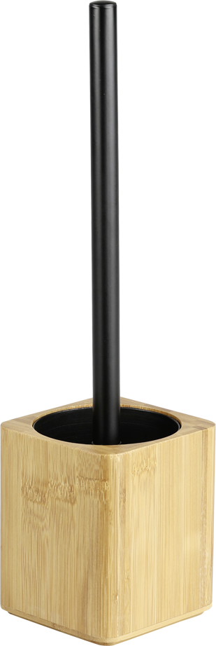 Kesper Toilettenbürste schwarz natur Bambus B/H/L: ca. 9,5x35,5x9,5 cm
