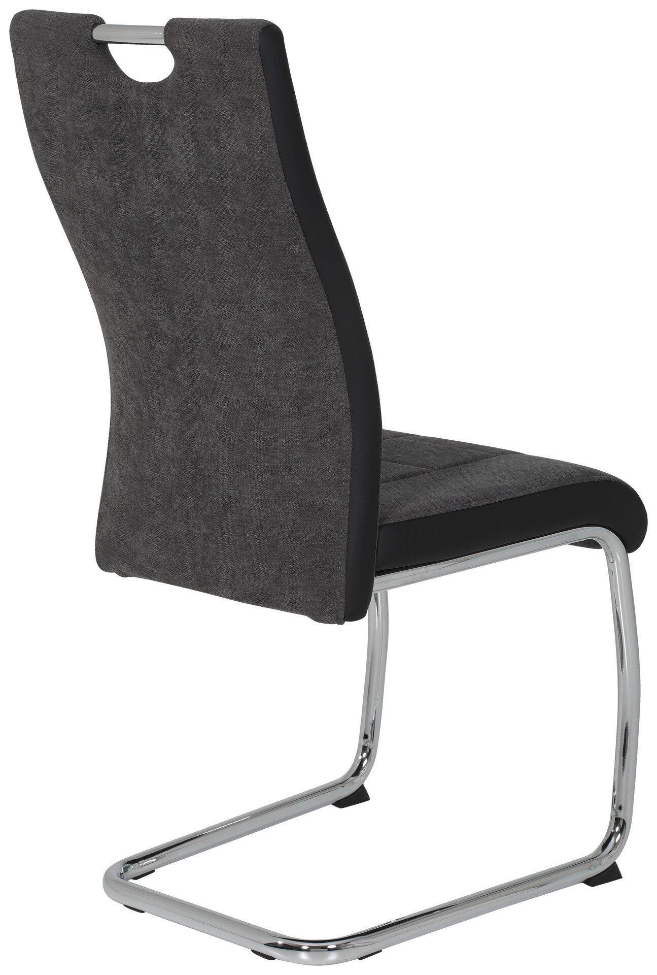 Schwingstuhl Alina S anthrazit Kunstleder Metall B/H/T: ca. 43x98x59 cm