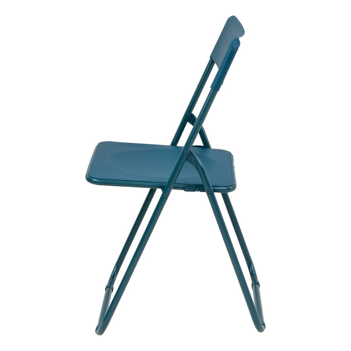 Klappstuhl Viva blau Kunststoff B/H/T: ca. 84,5x80x46 cm