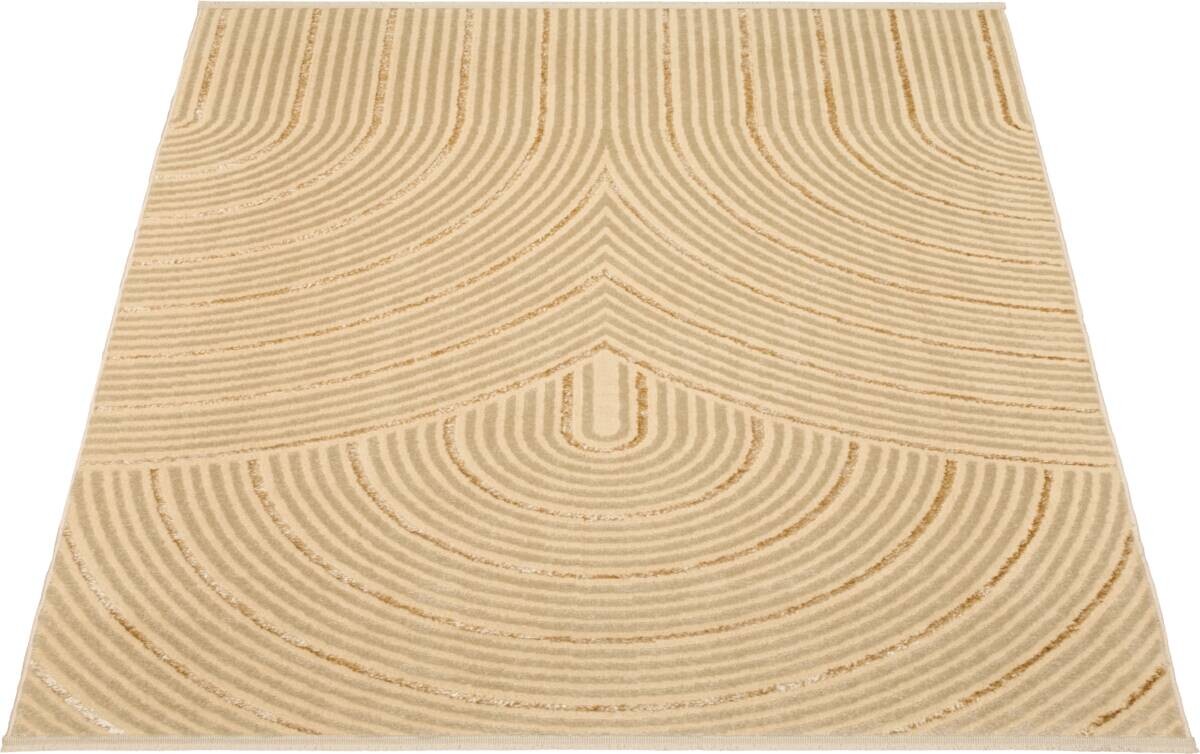 Webteppich Monte beige B/L: ca. 160x230 cm