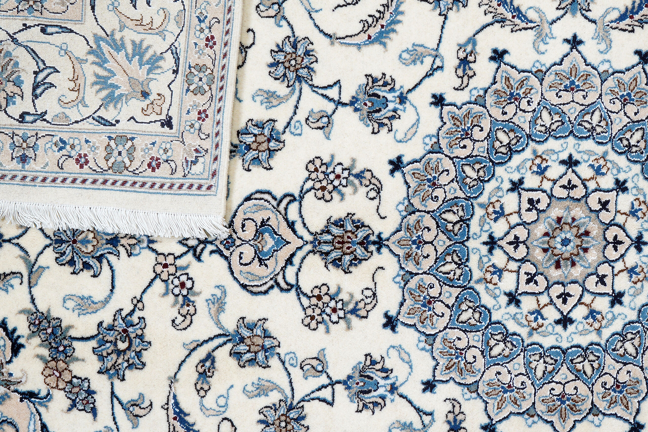 PersaTepp Teppich Nain 12La beige B/H/L: ca. 196x1x296 cm