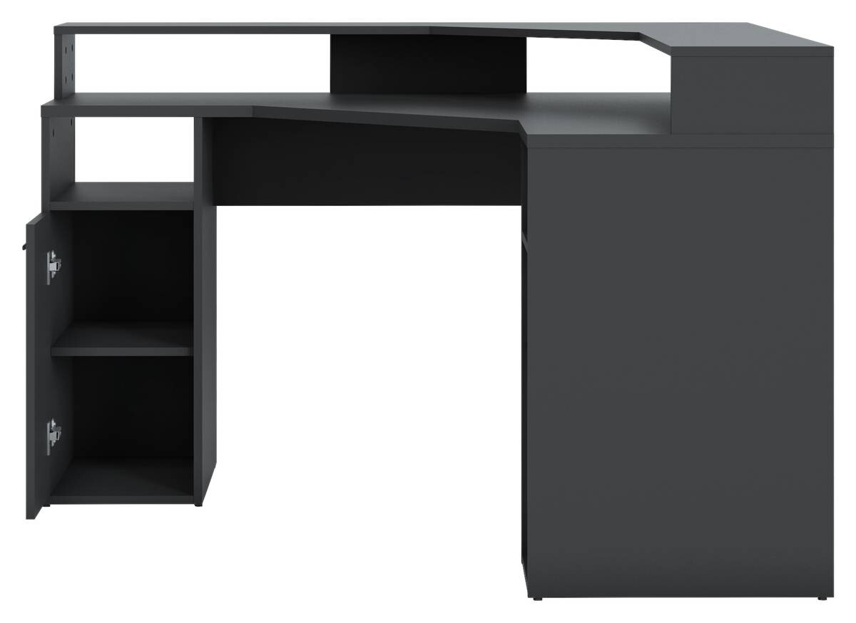 Eckschreibtisch Zocker anthrazit B/H/T: ca. 139x90x139 cm