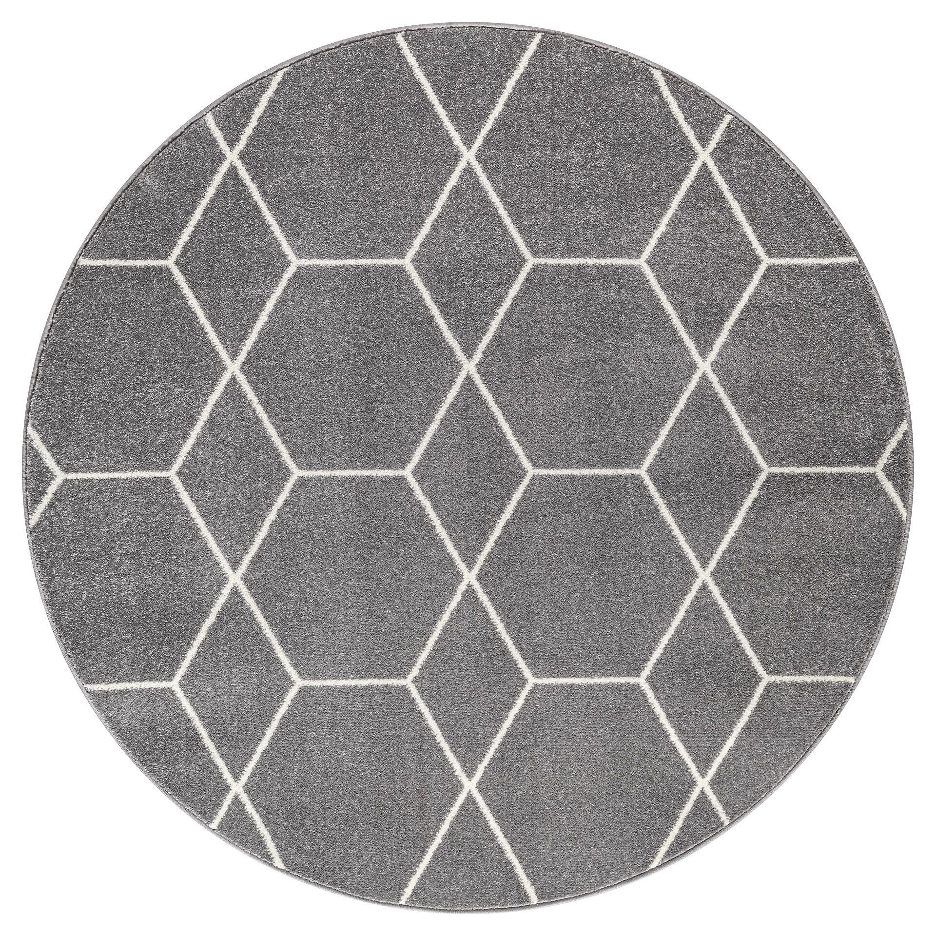 Sanat Teppich Trellis grau B/L: ca. 200x200 cm Sanat Teppich Trellis grau B/L: ca. 200x200 cm