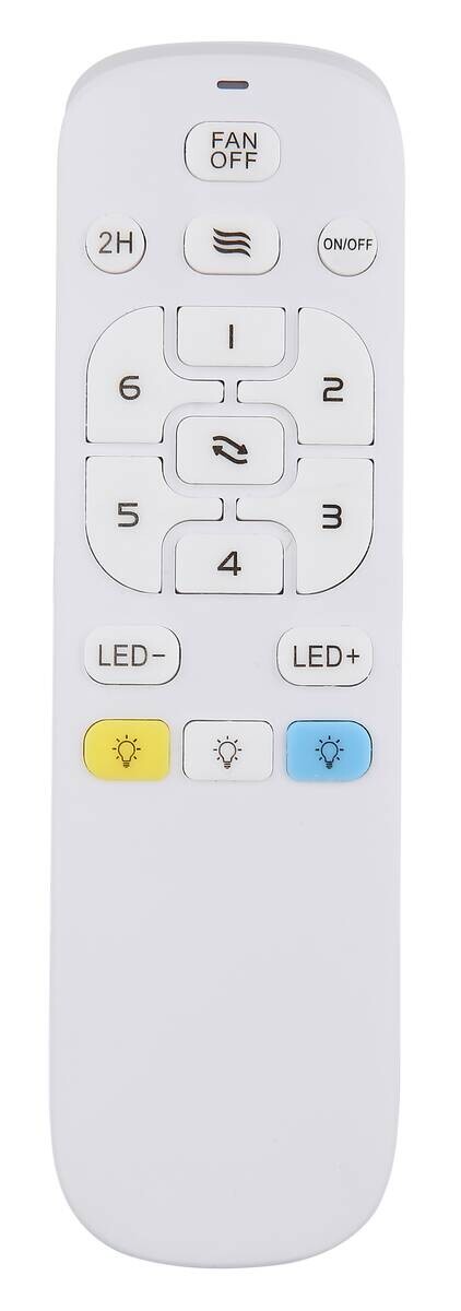 GLOBO Deckenventilator Cataleya transparent schwarz H/D: ca. 14,5x40 cm max. 29 W