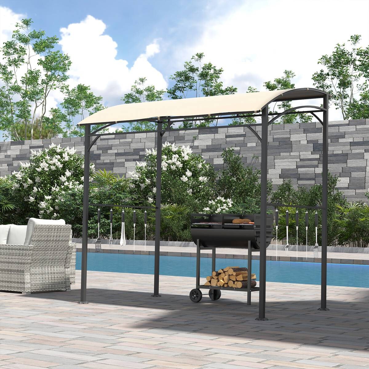 Outsunny Grillpavillon