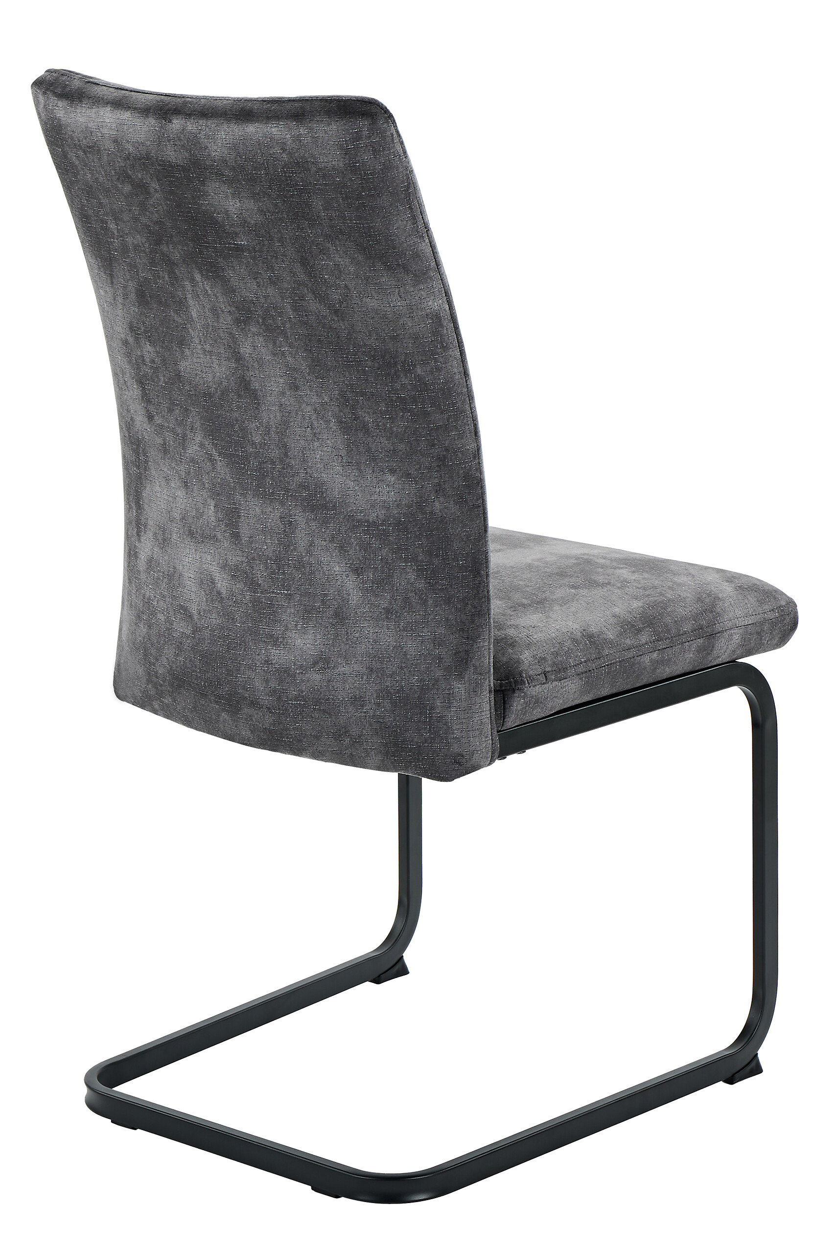 Schwingstuhl Gela anthrazit Microfaser B/H/T: ca. 49x98x62 cm