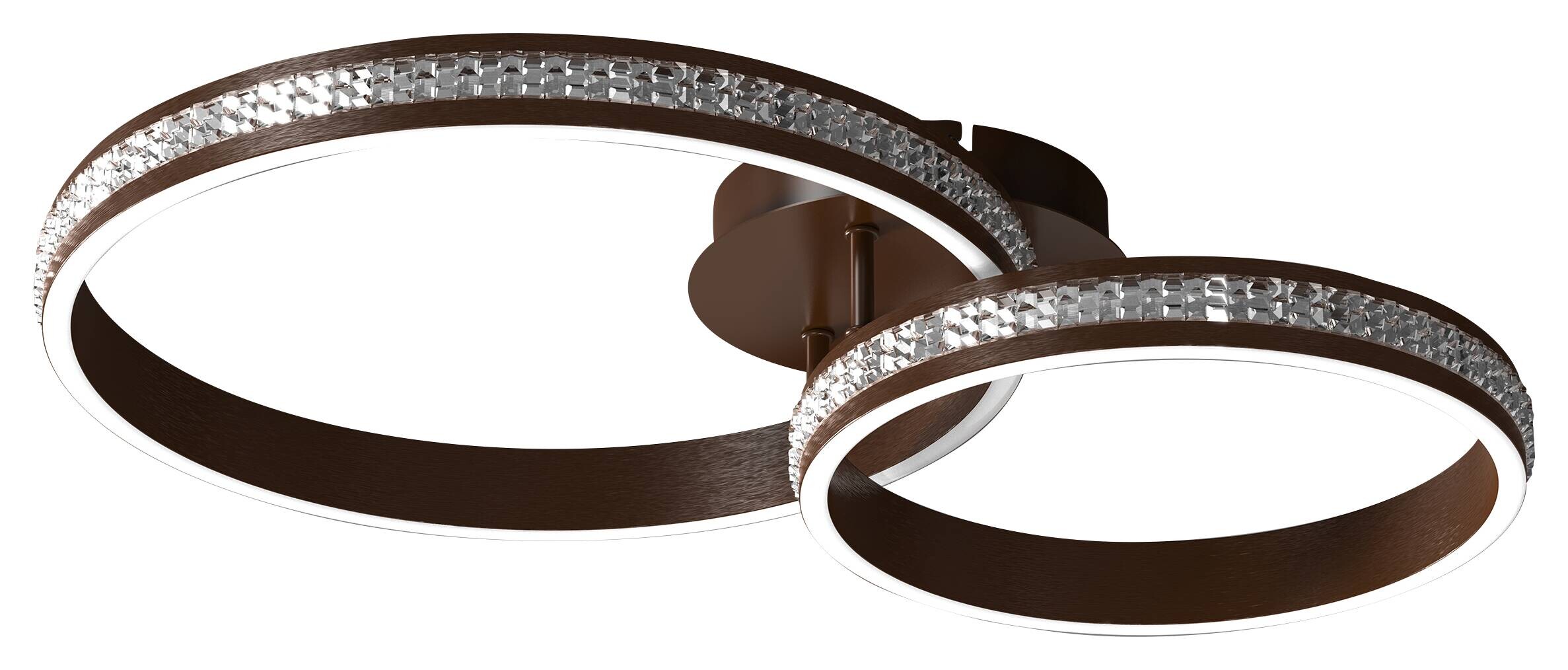 POCOline LED-Deckenleuchte Nami Metall Kunststoff B/H/L: ca. 40x13x60 cm