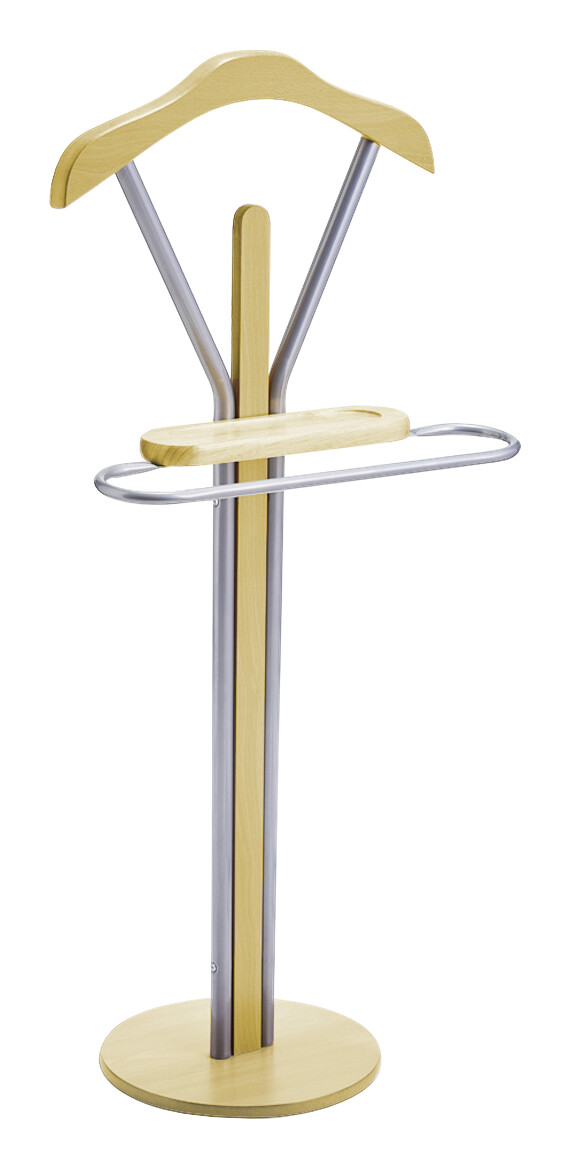 Zeller Herrendiener natur Metall B/H/L: ca. 30x108x44 cm