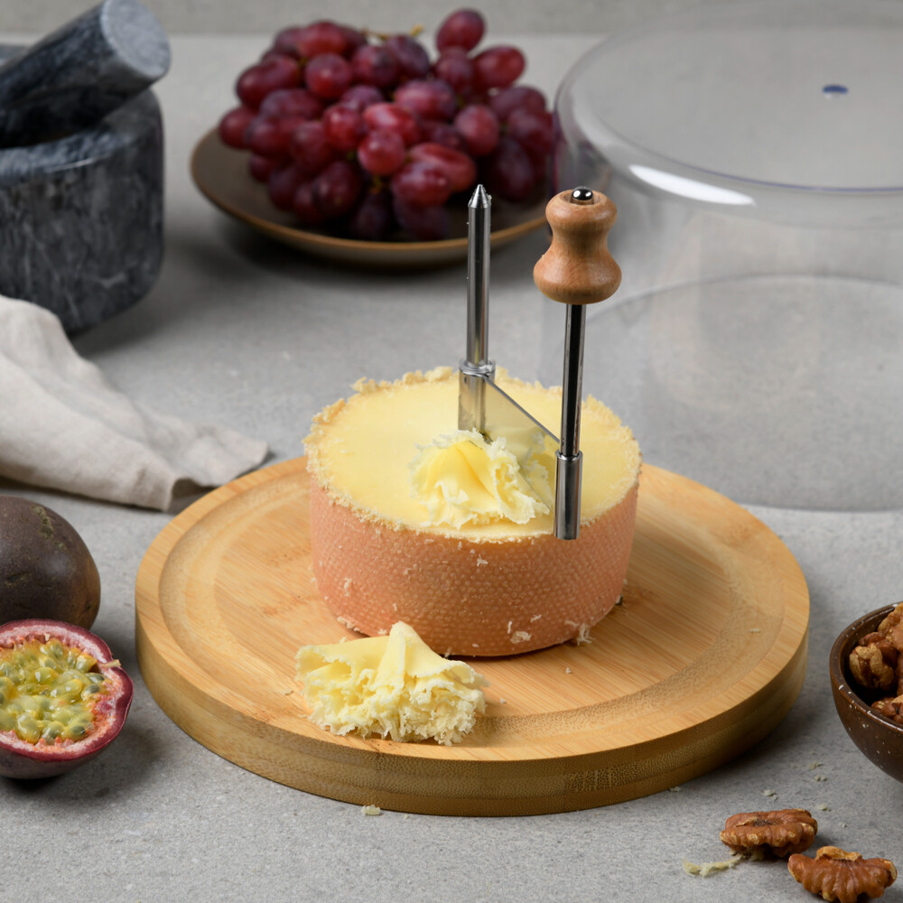 Kesper Käsehobel natur Bambus B/H/L: ca. 22x22x143 cm