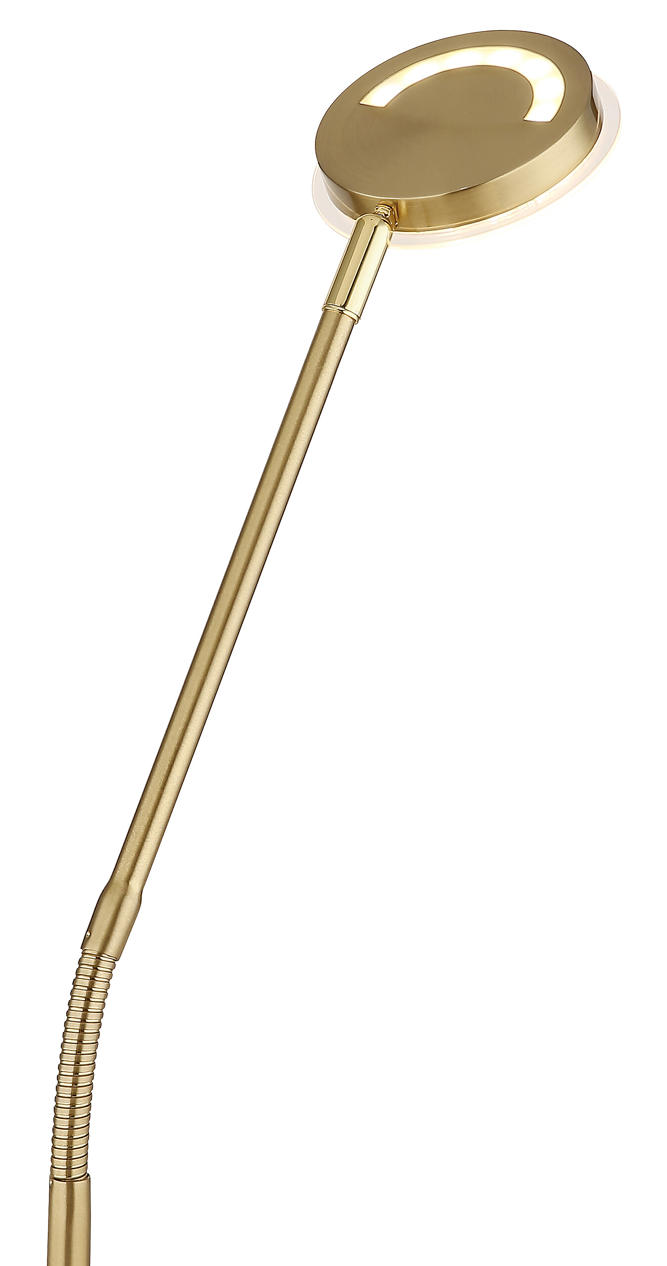 GLOBO Stehleuchte messing Metall B/H/L: ca. 20x173x52 cm 1 Brennstellen