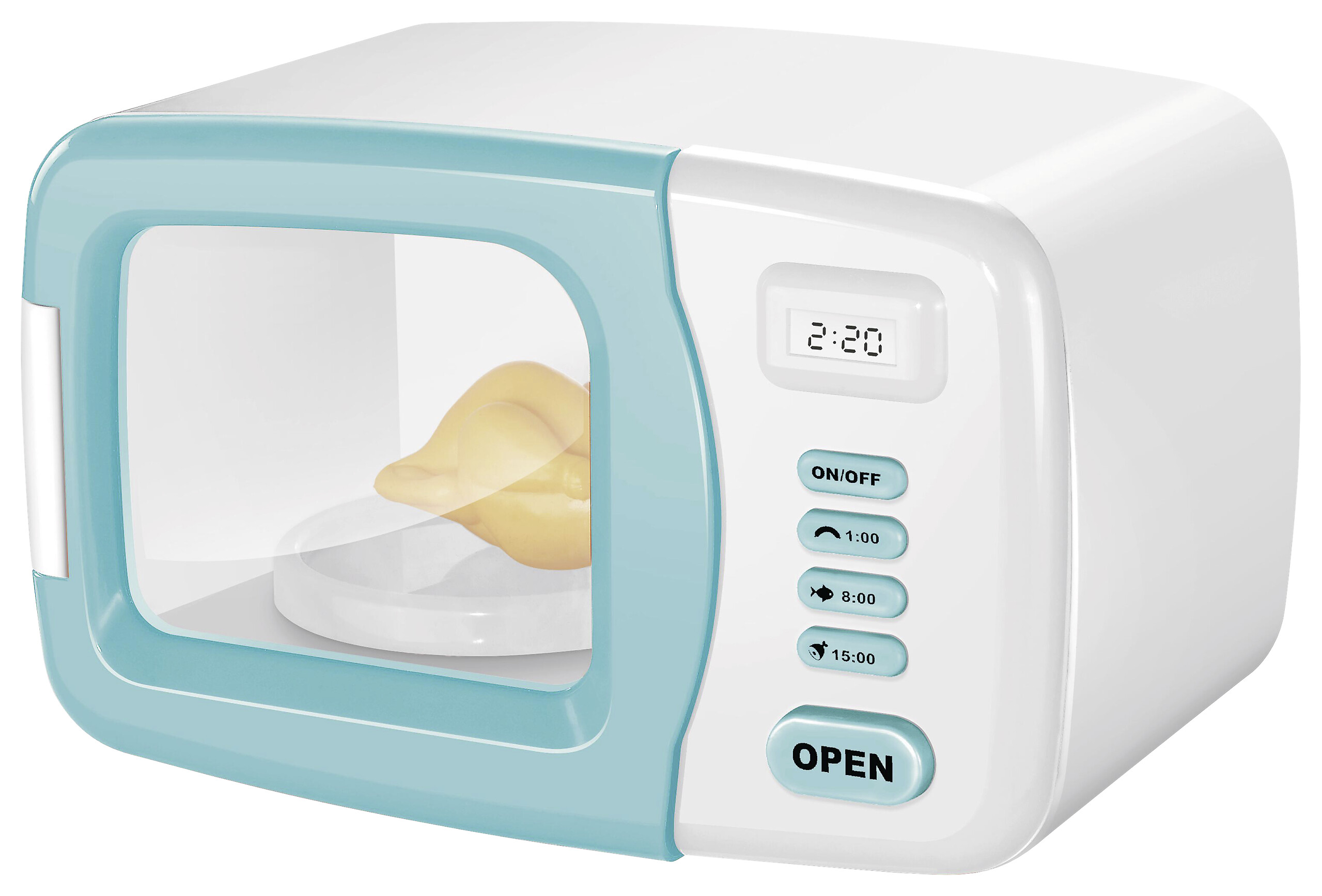 Spielzeug Mikrowelle B/H/L: ca. 25x14,5x16 cm