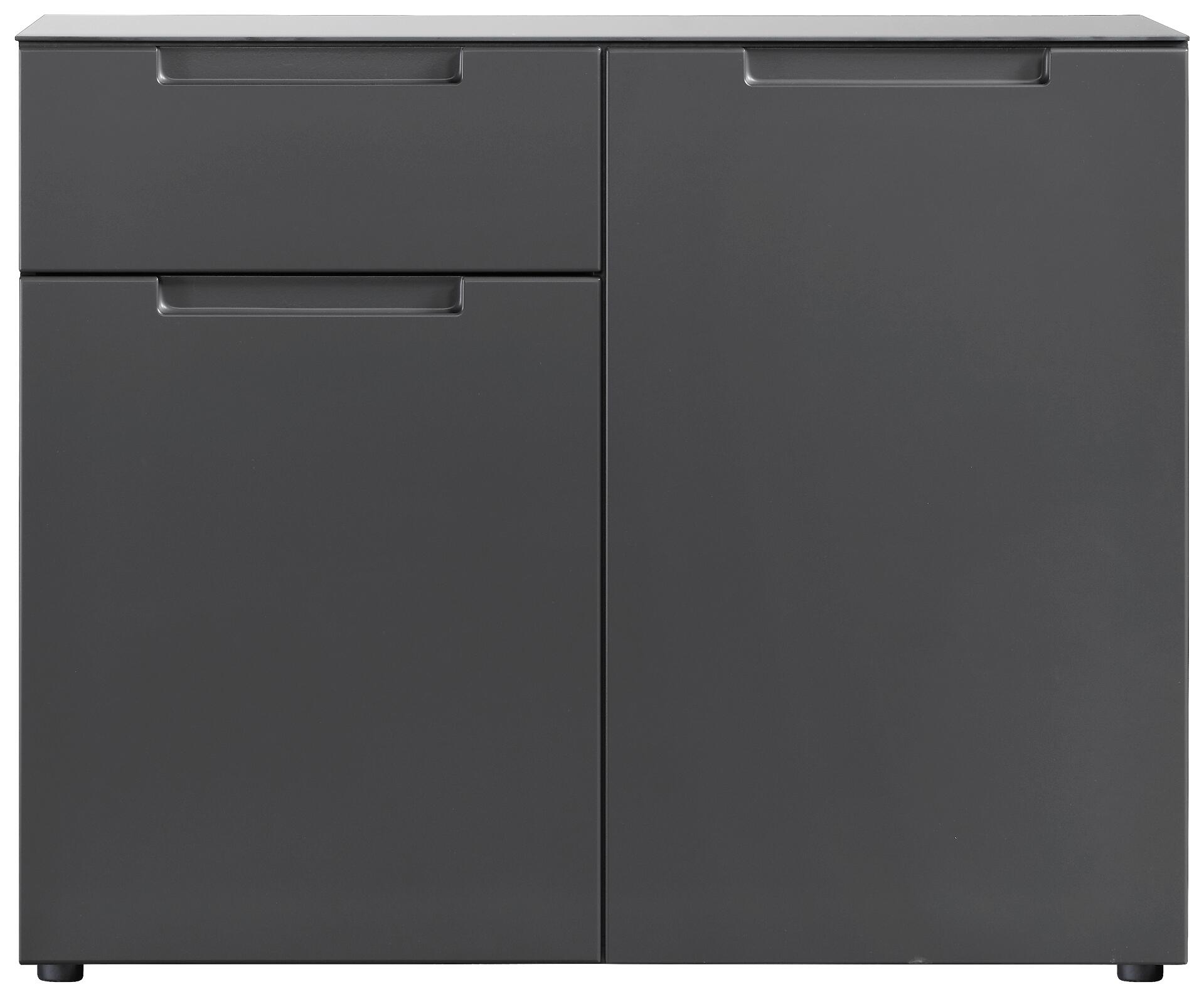 Kommode Mailand anthrazit B/H/T: ca. 97x79x40 cm