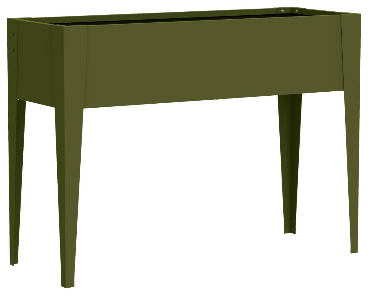 Westmann Hochbeet Vedura olive Stahl B/H/L: ca. 100x80x30 cm