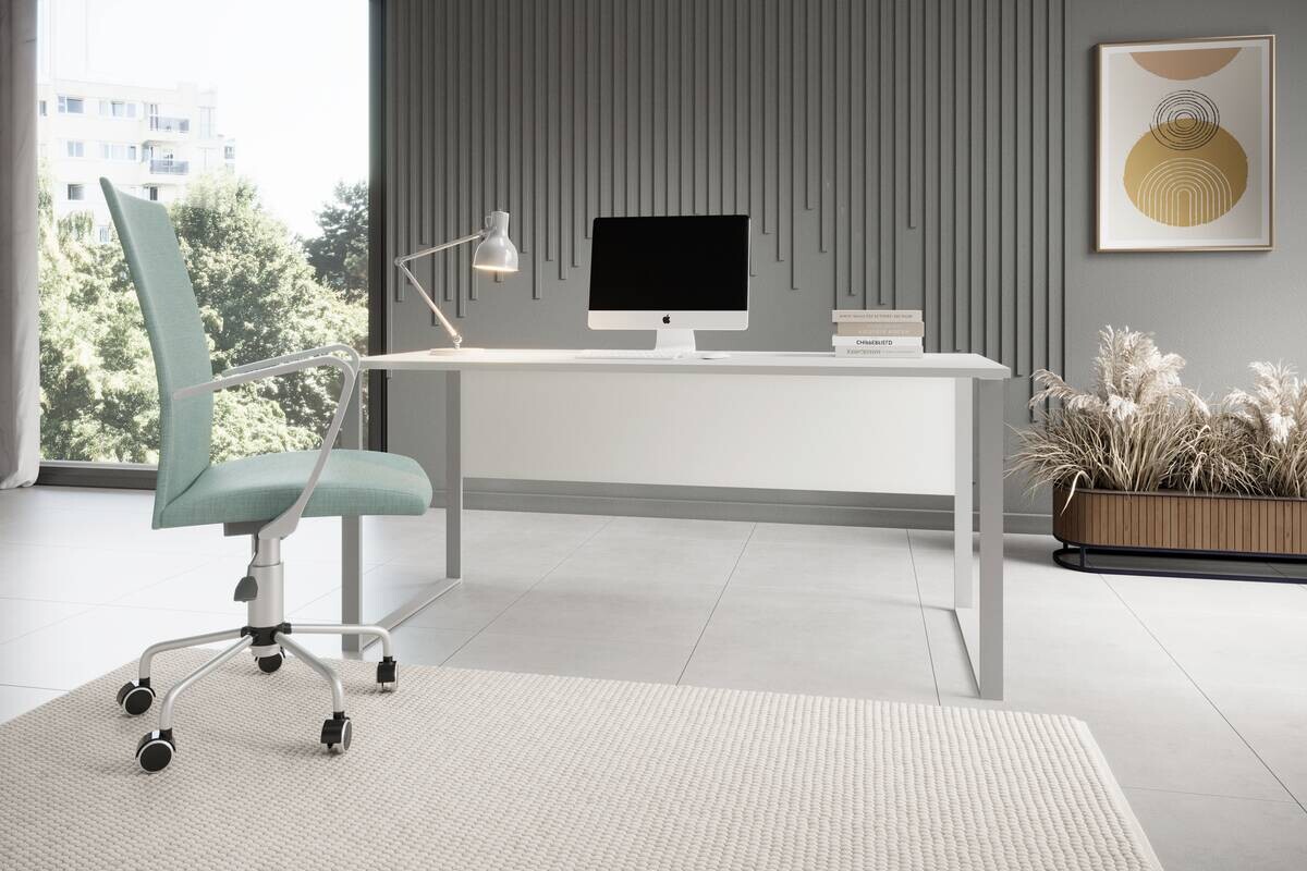 Schreibtisch Amanda weiß B/H/T: ca. 170x77x73 cm Schreibtisch Amanda weiß B/H/T: ca. 170x77x73 cm