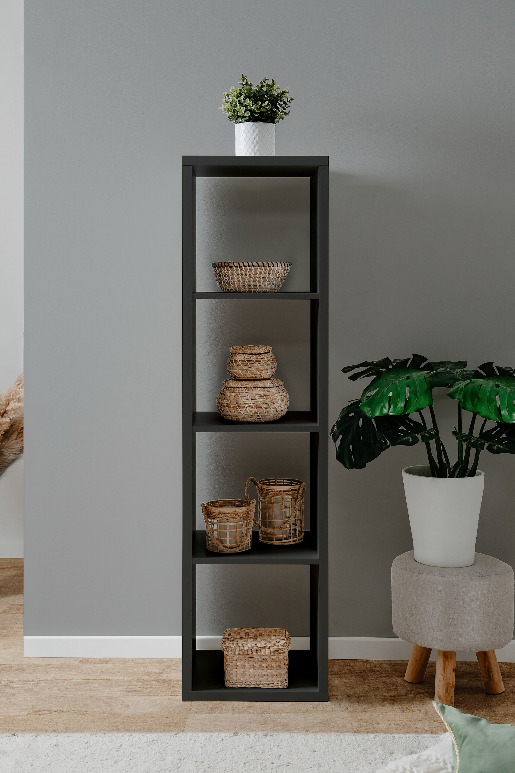 Regal Max anthrazit B/H/T: ca. 38x141x33 cm