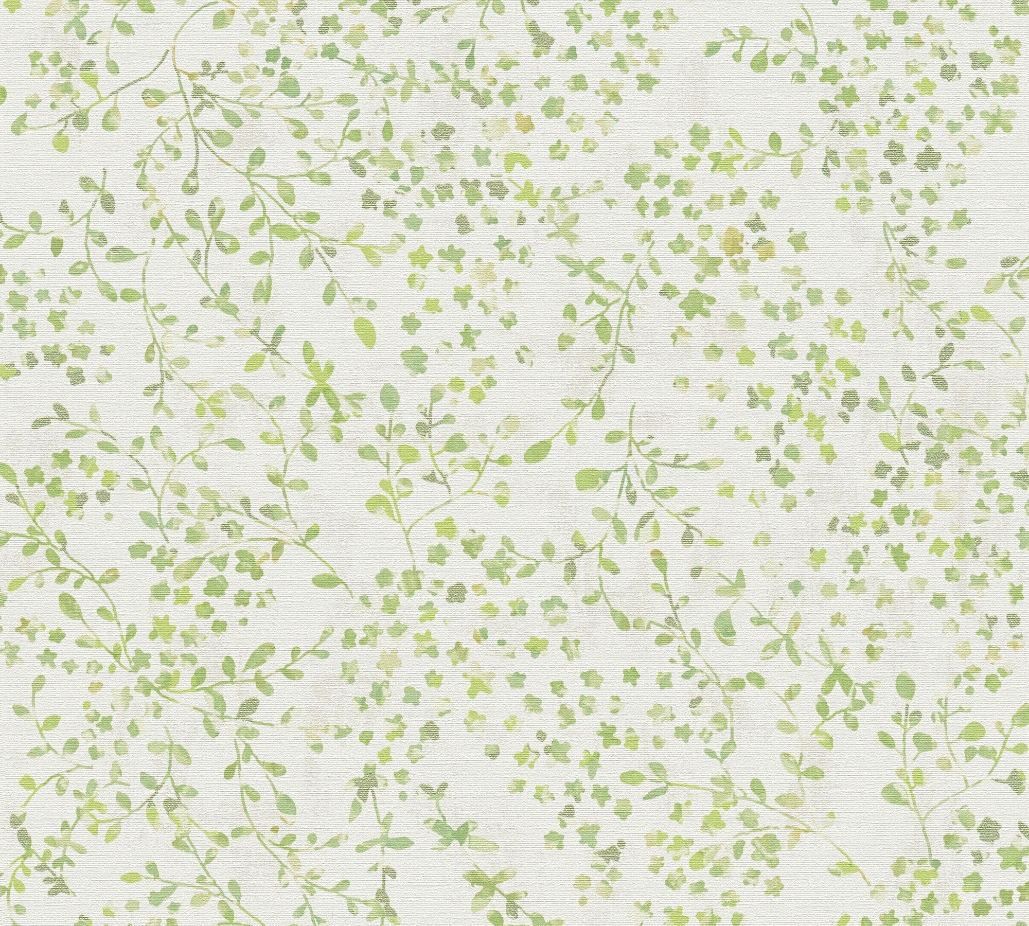 A.S.Creation Vliestapete creme weiß B/H/D: ca. 53x1005x8,1 cm