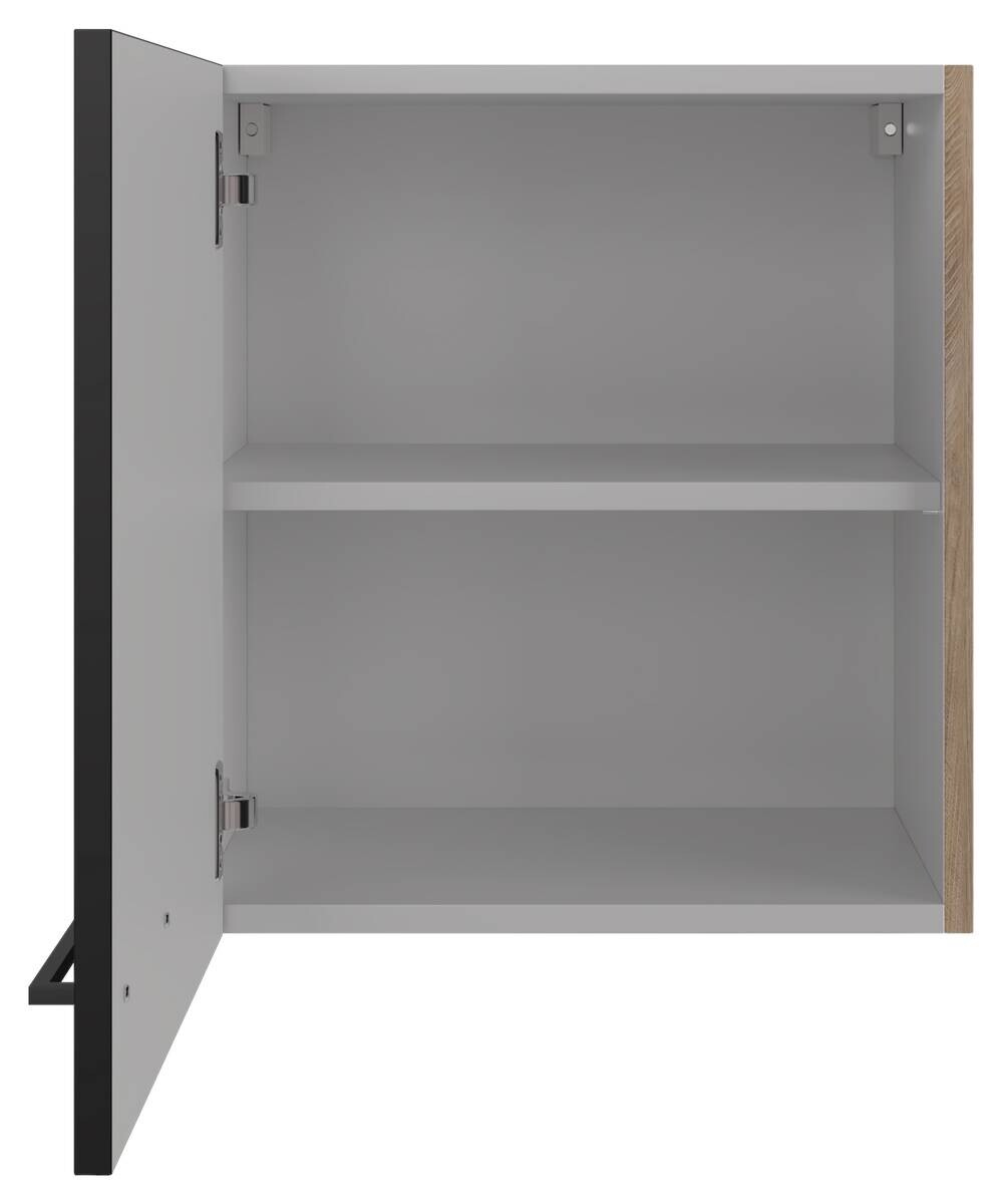 Hängeschrank Capri schwarz matt B/H/T: ca. 50x54,8x32 cm