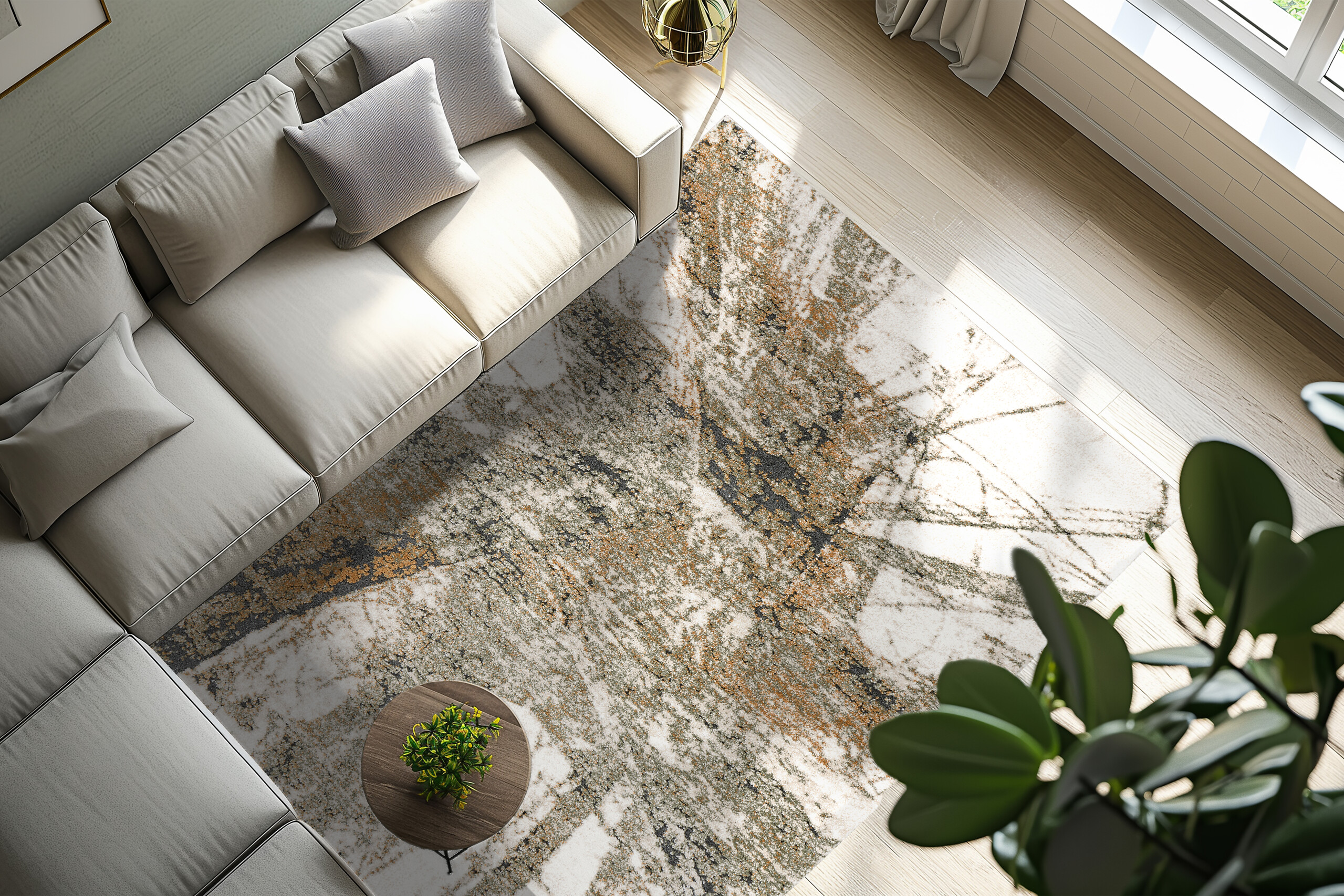 Obsession Teppich My Bologna grün B/L: ca. 60x110 cm