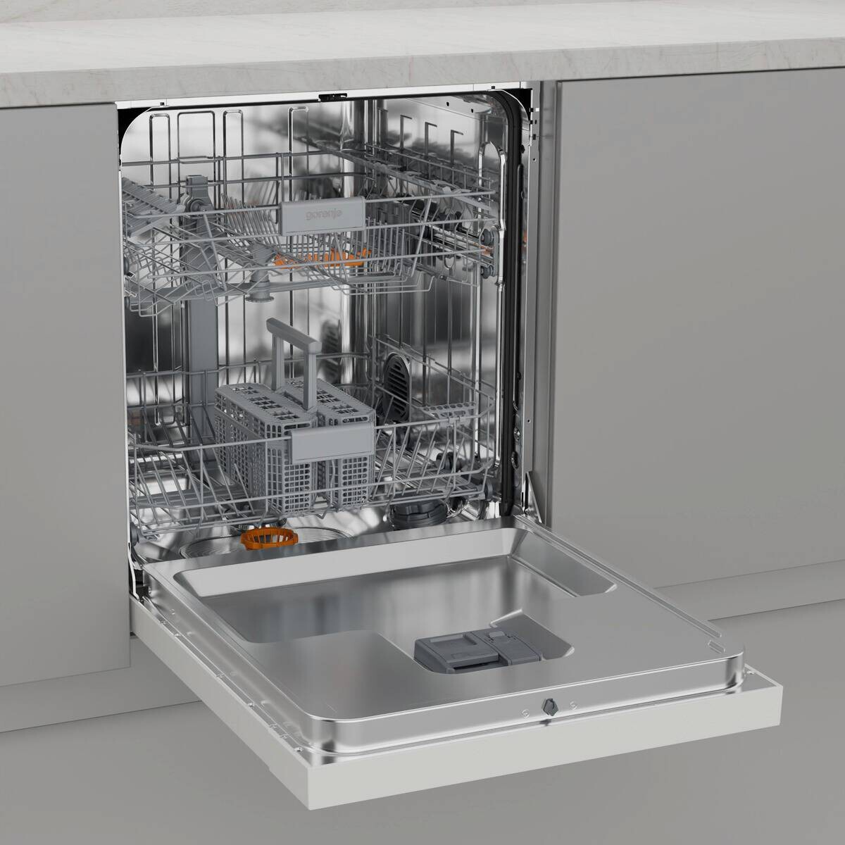 Gorenje Unterbau-Geschirrspüler GU642D90W weiß B/H/L: ca. 59,9x84,5x59,7 cm