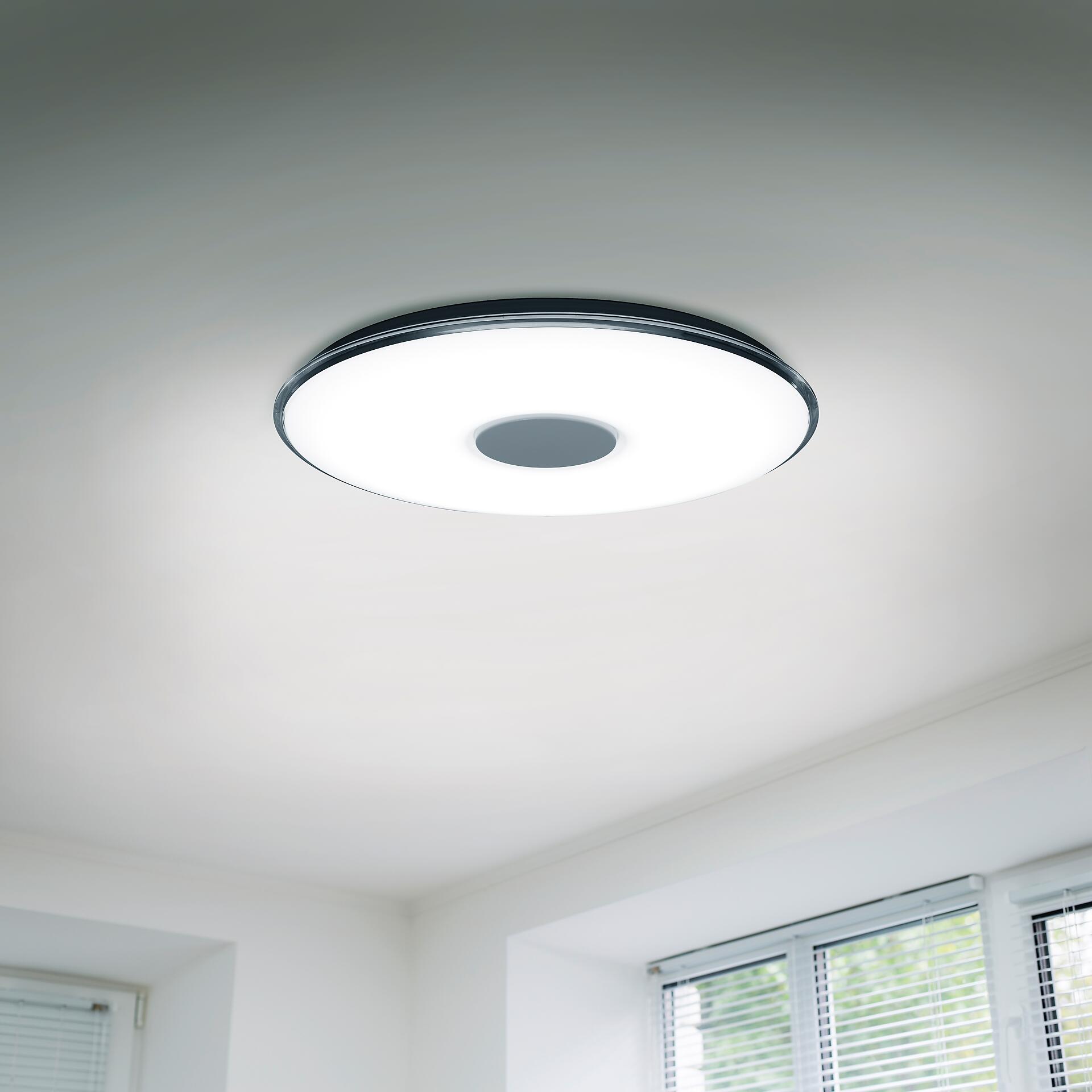 TRIO Deckenleuchte Tokyo weiß Kunststoff H/D: ca. 7x60 cm null 1 Brennstellen