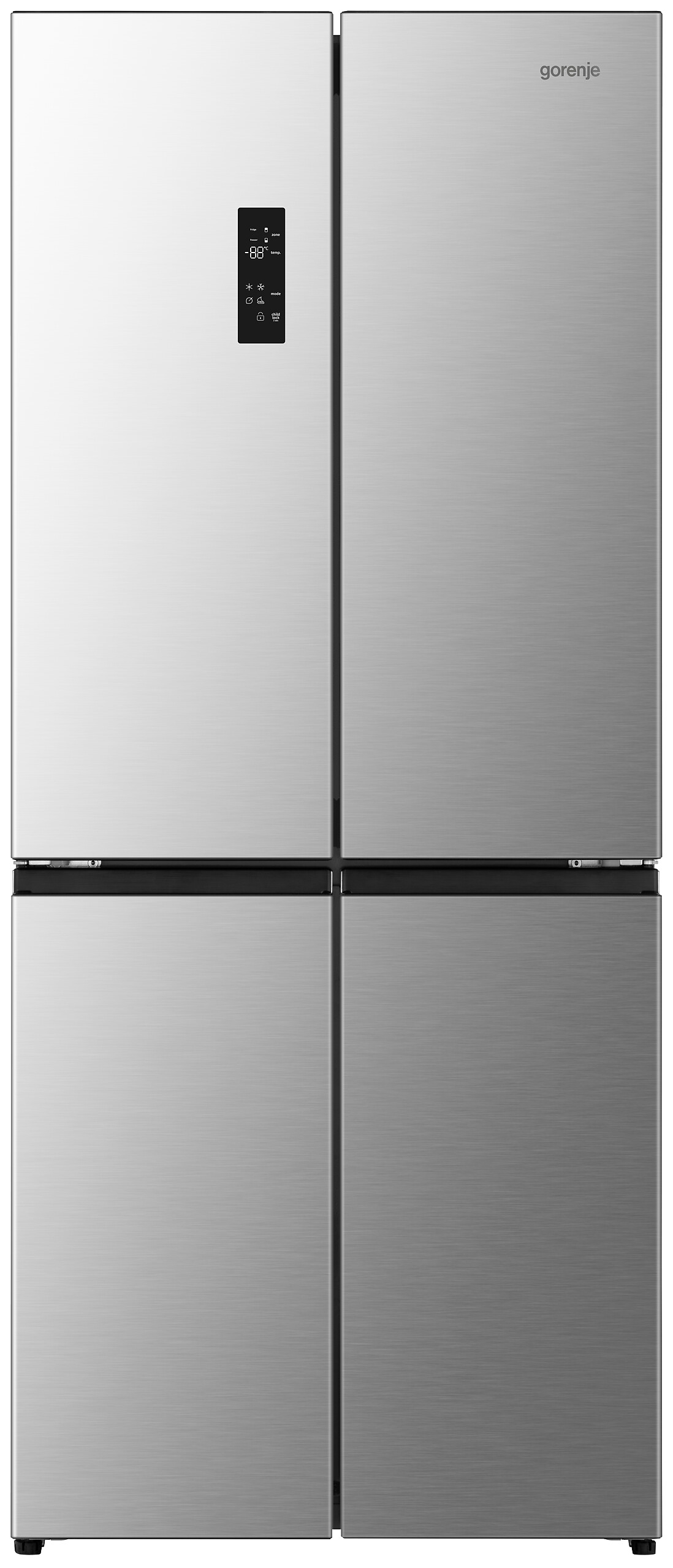 Gorenje Cross-Door NRM819D61X Inox B/H/T: ca. 79,4x190x65 cm