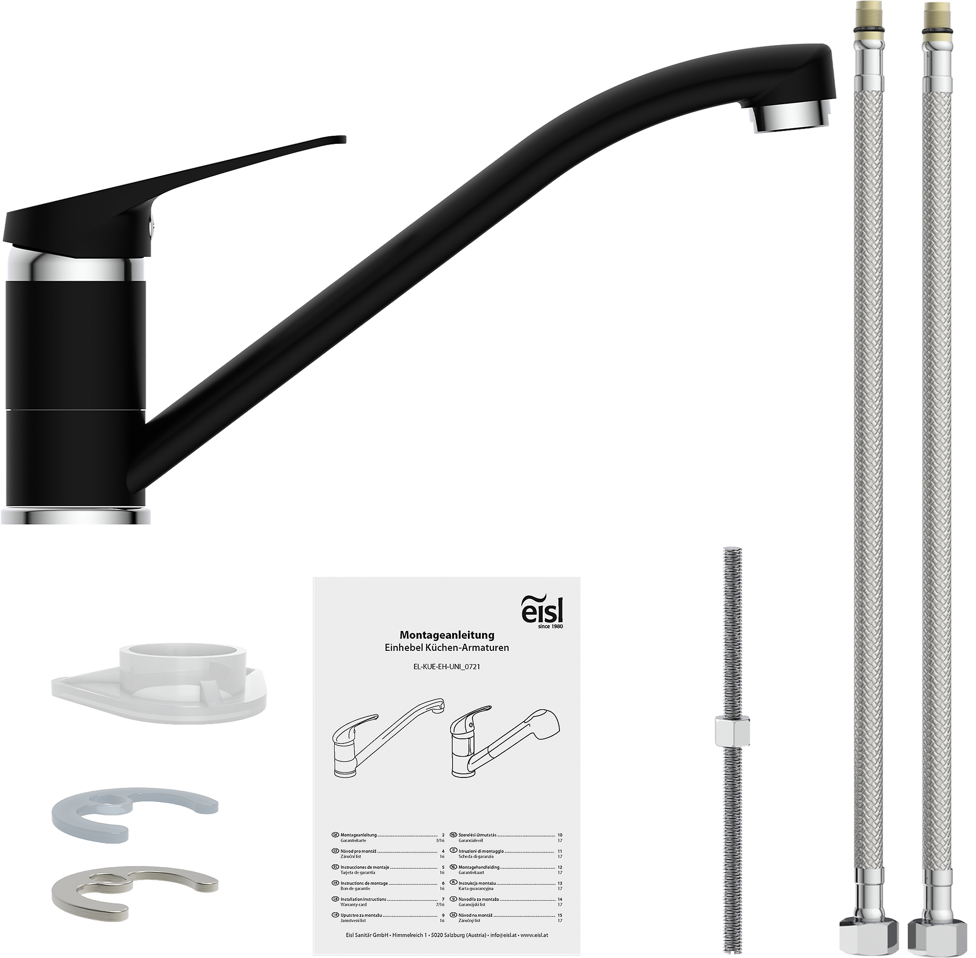 Spültisch-Armatur  Speed schwarz