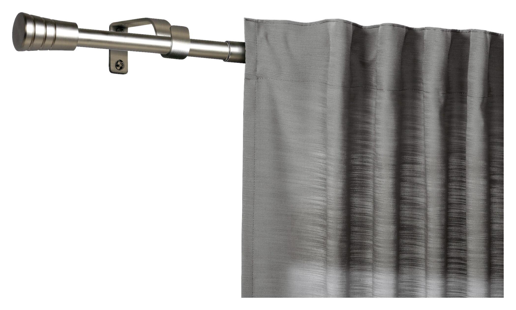 ondeco Stilgarnituren habito_rillmino Edelstahloptik Metall ausziehbar von ca. 160 bis 280 cm 1.0 Läufe