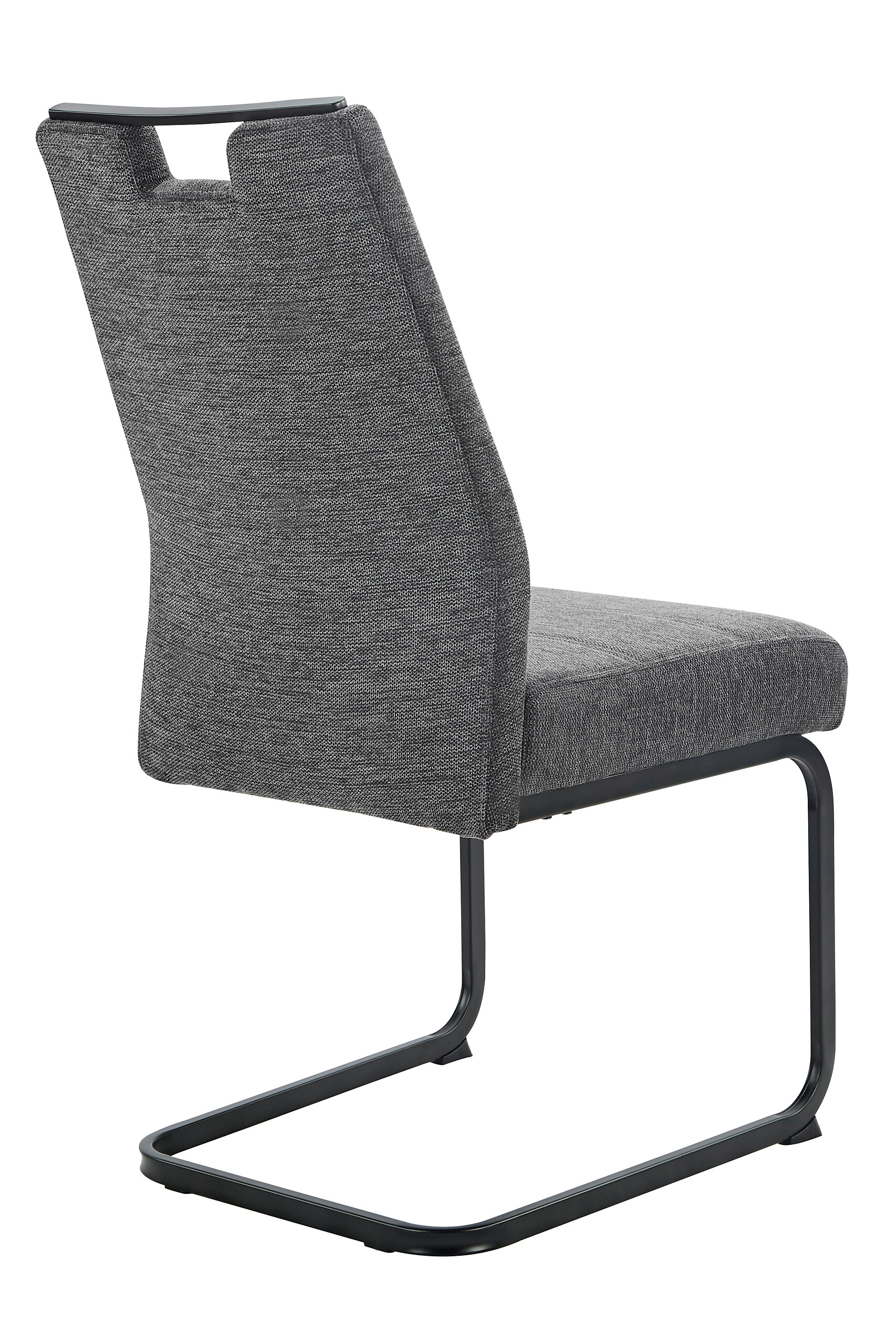 Schwingstuhl Kerstin II anthrazit Webstoff B/H/T: ca. 47x100x65 cm