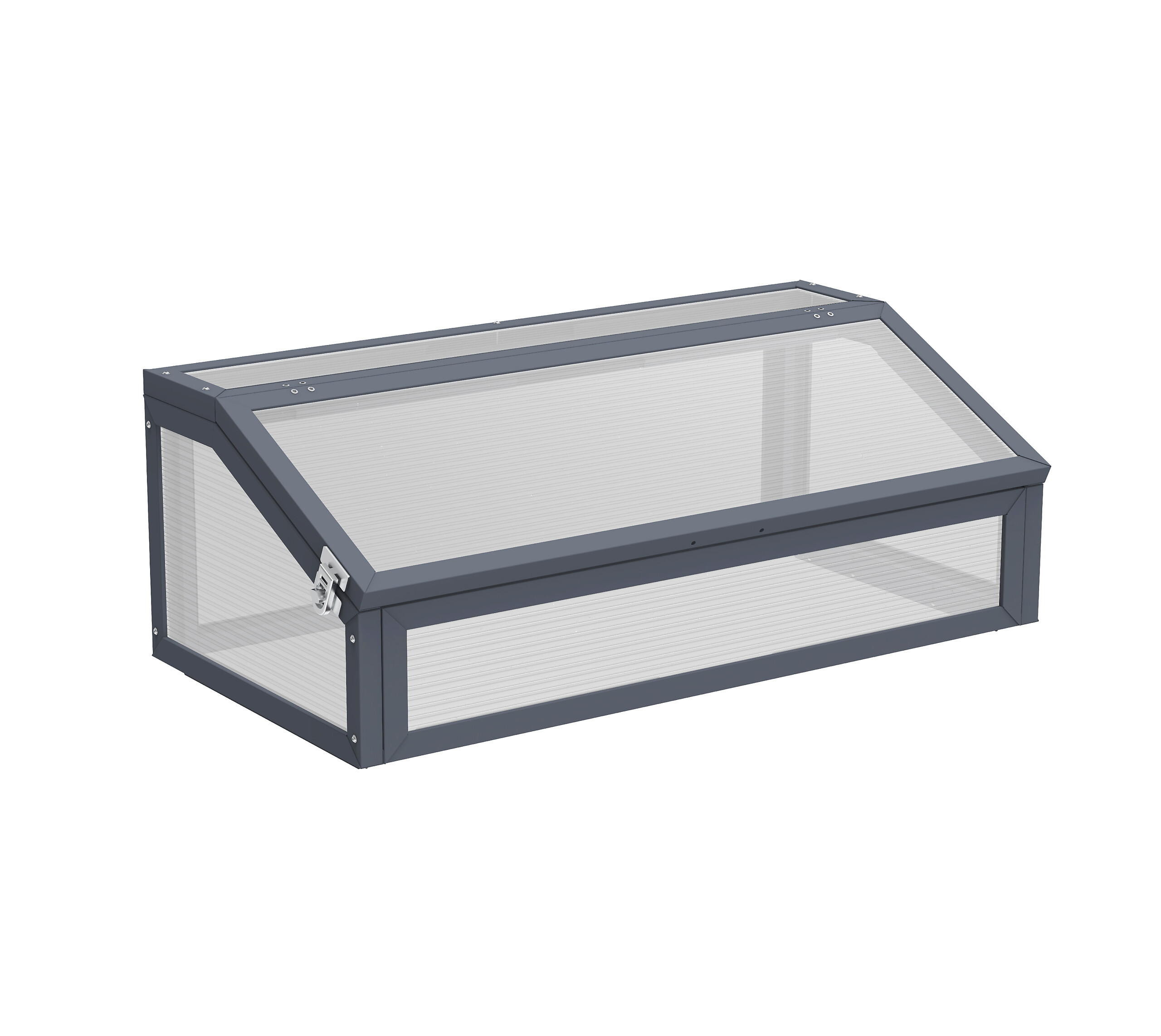 Westmann Hochbeet Plexa anthrazit Stahl B/H/L: ca. 100x120x50 cm