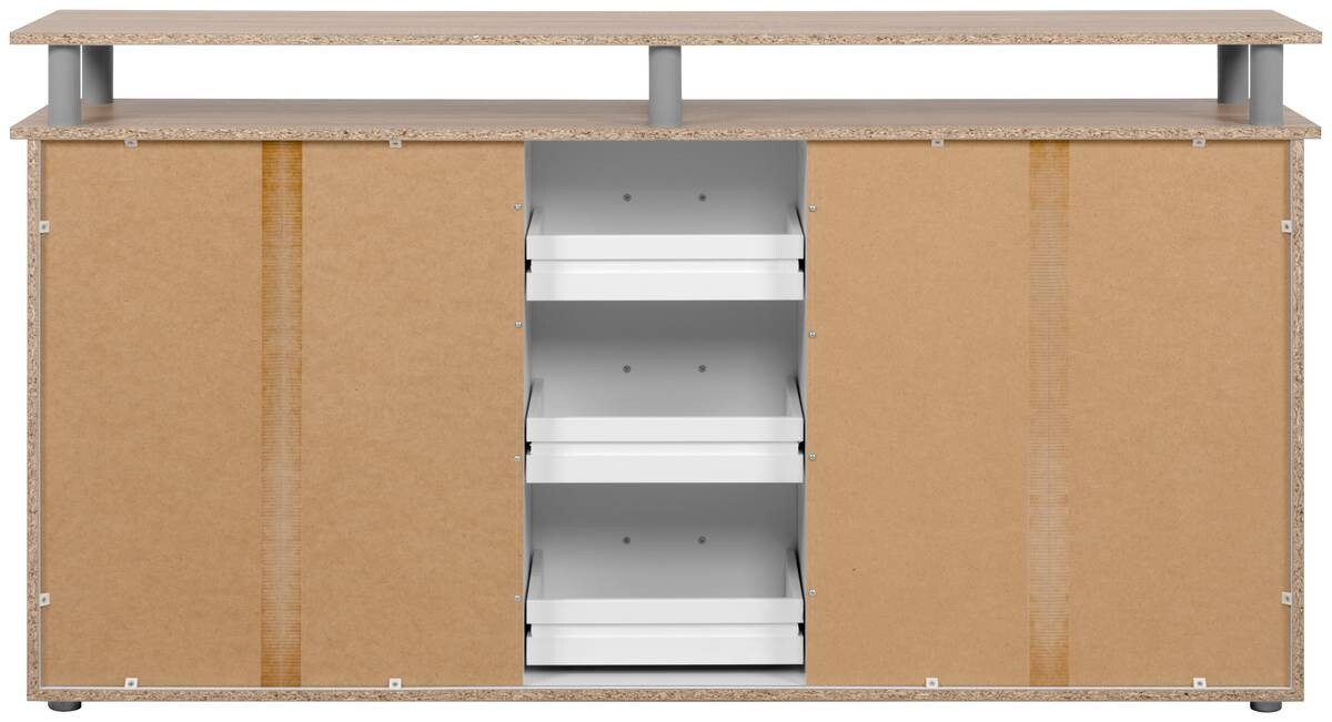 Megakommode Nevada Eiche Sonoma Nachbildung B/H/T: ca. 155x84x35 cm