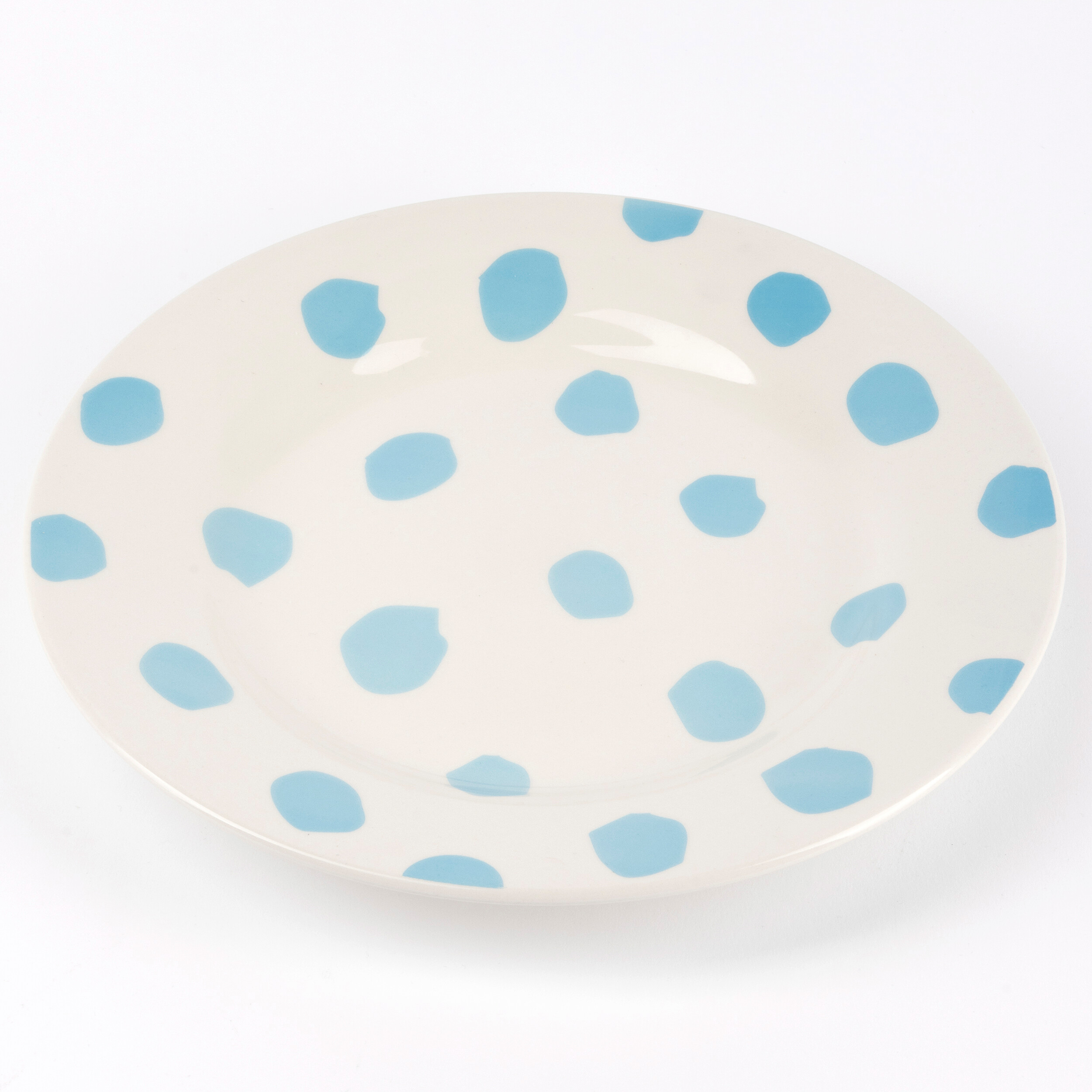 CASA SAMANTHA Teller SABOR blau Steinzeug 3 tlg.