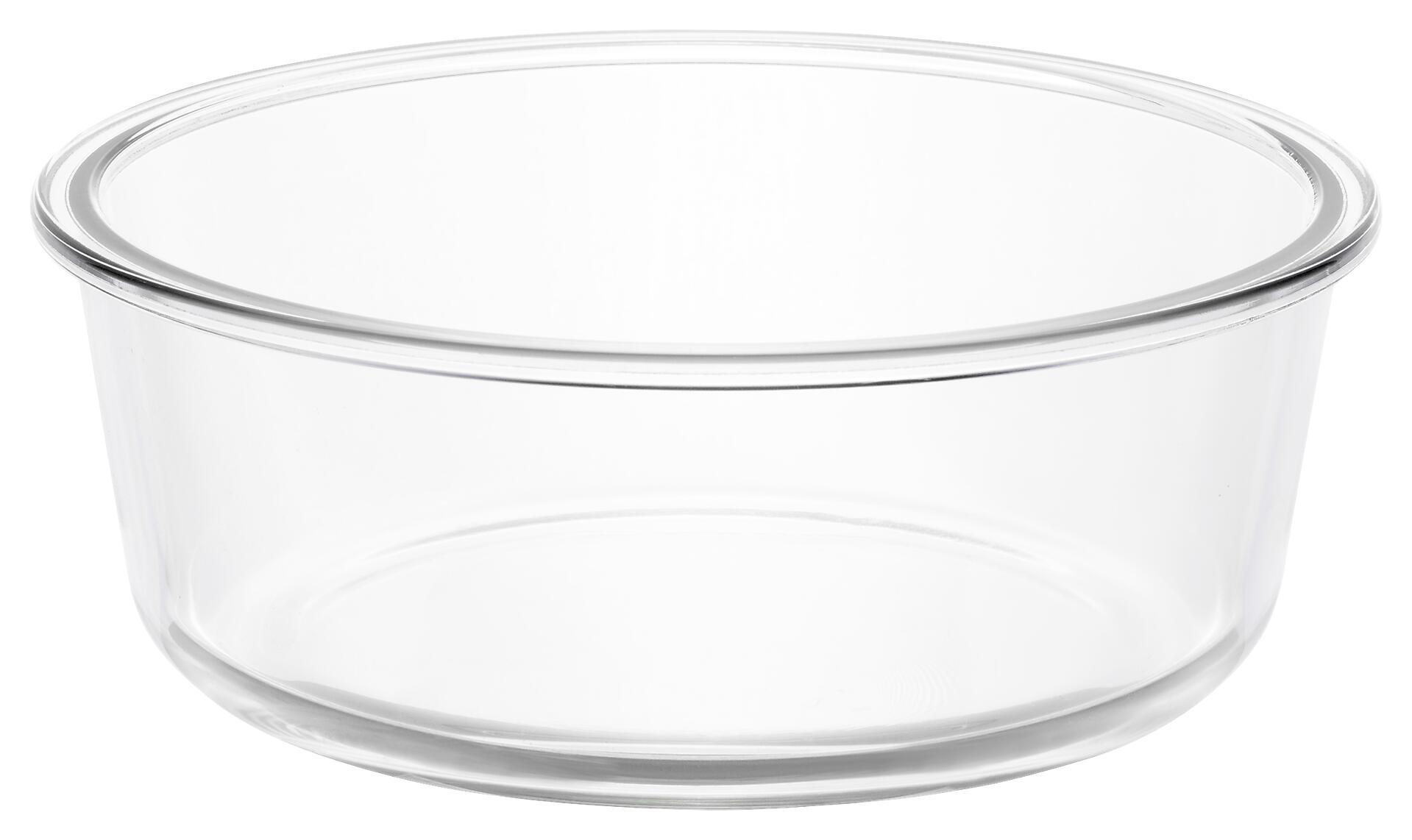 Auflaufform Glas B/H/L: ca. 19x7x19 cm