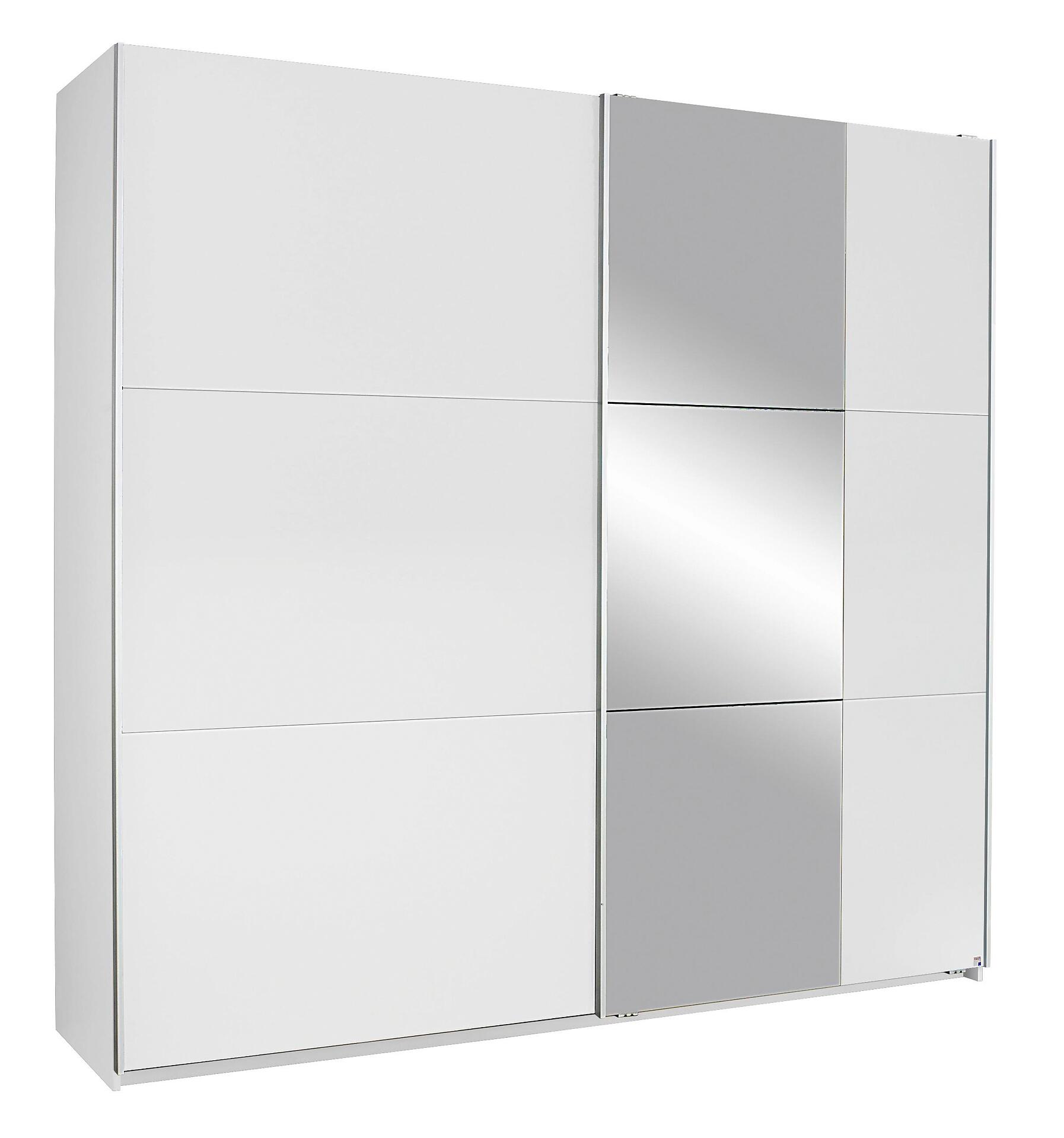 Schwebetürenschrank Kronach Alpinweiß B/H/T: ca. 218x210x59 cm