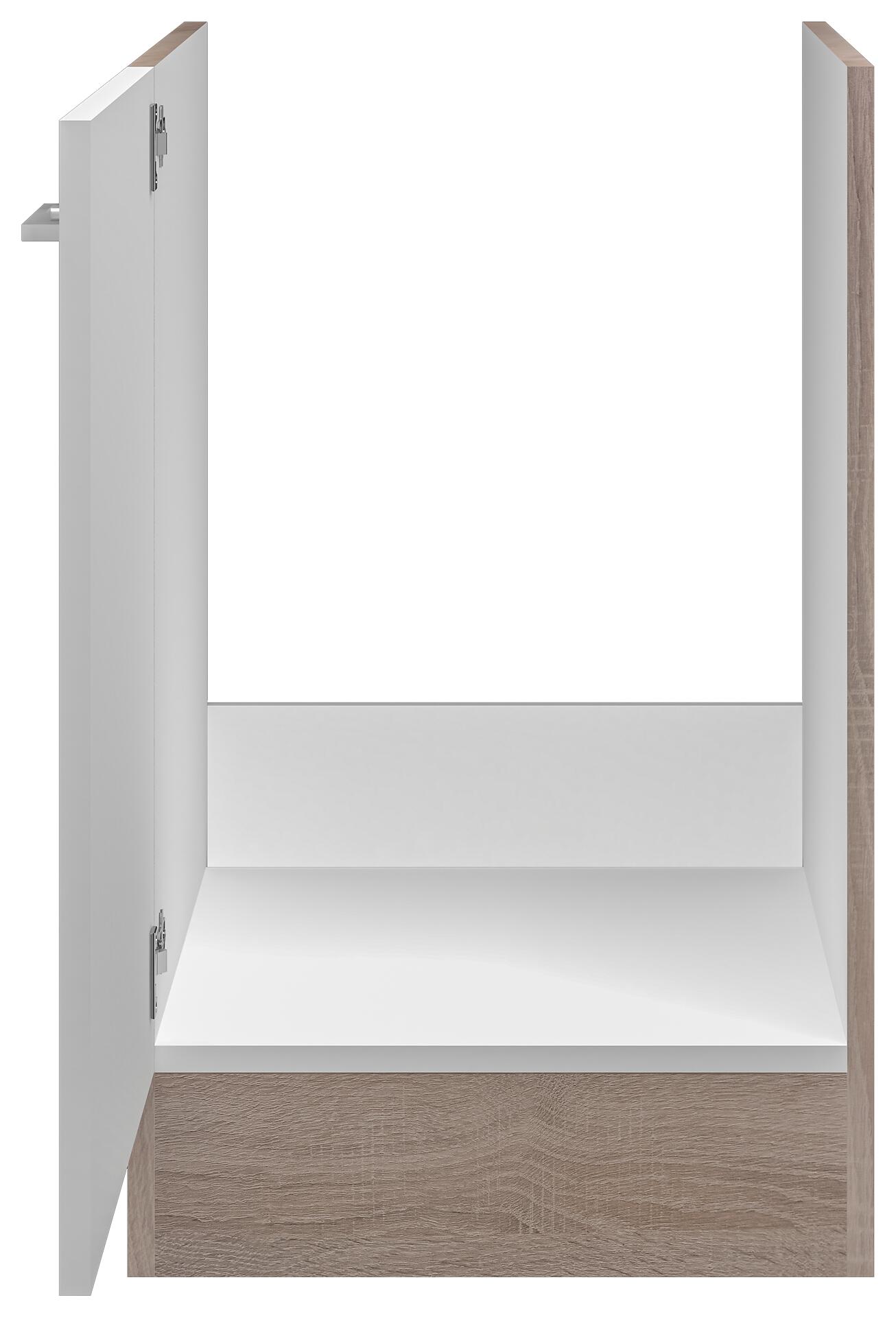 Spülenschrank Samoa weiß Eiche Nachbildung B/H/T: ca. 50x82x57 cm Spülenschrank Samoa weiß Eiche Nachbildung B/H/T: ca. 50x82x57 cm