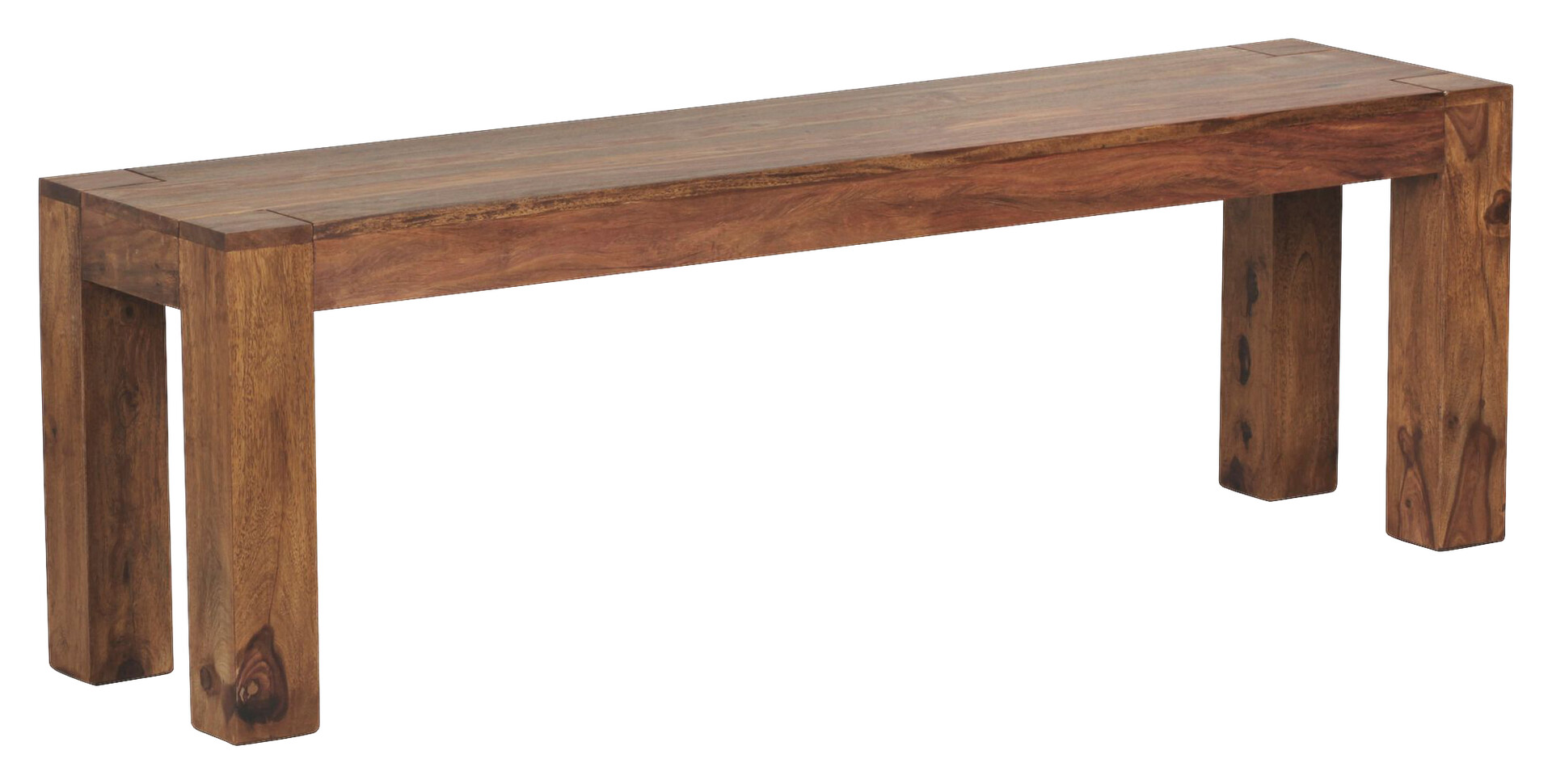 Sitzbank natur Echtholz