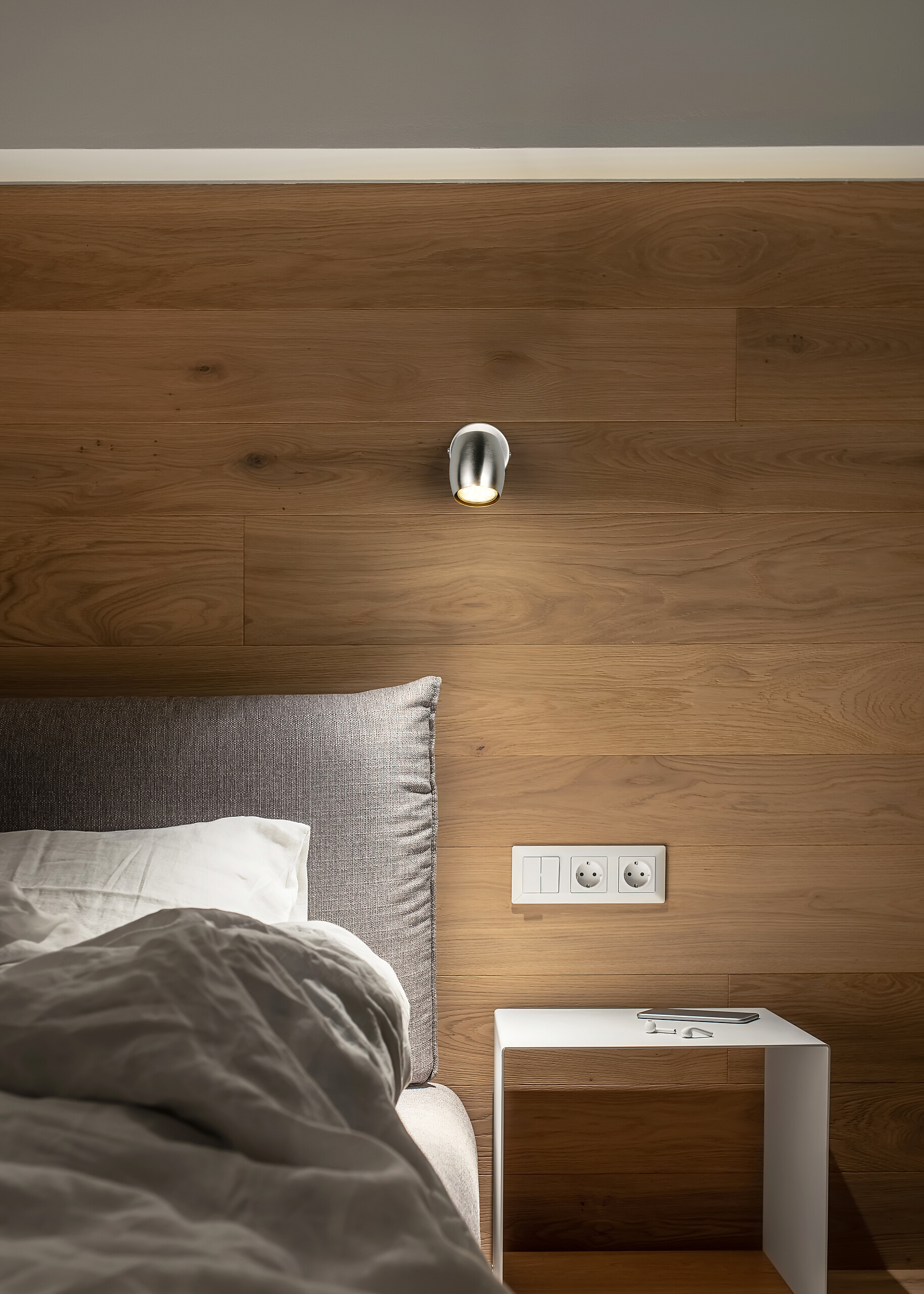 Reality Leuchten Spots Nancy nickel matt Metall B/H/L: ca. 9,5x14x8 cm GU10 1 Brennstellen