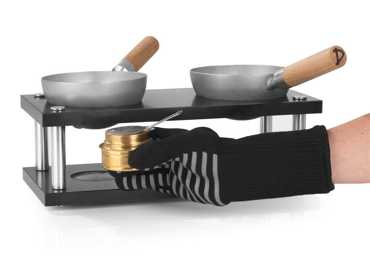 DeWok Haushaltshelfer schwarz Baumwolle