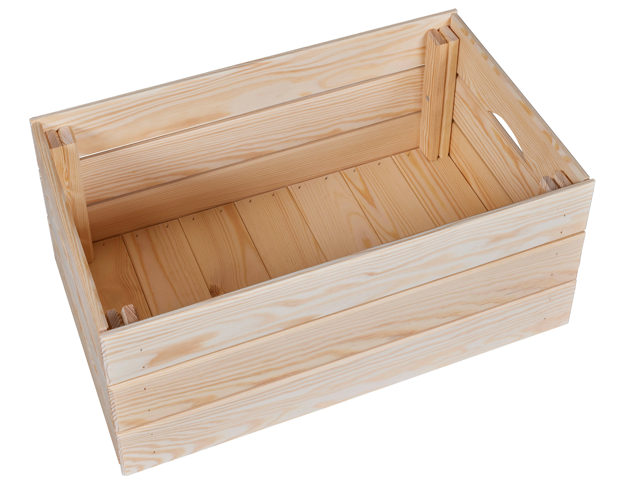 Holzkiste Valloni L natur natur Holz B/H/L: ca. 31,5x23x65 cm