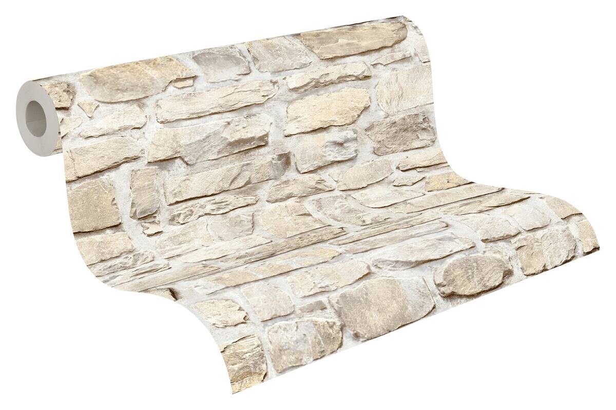 A.S.Creation Vliestapete gelb B/H/D: ca. 53x1005x7,8 cm