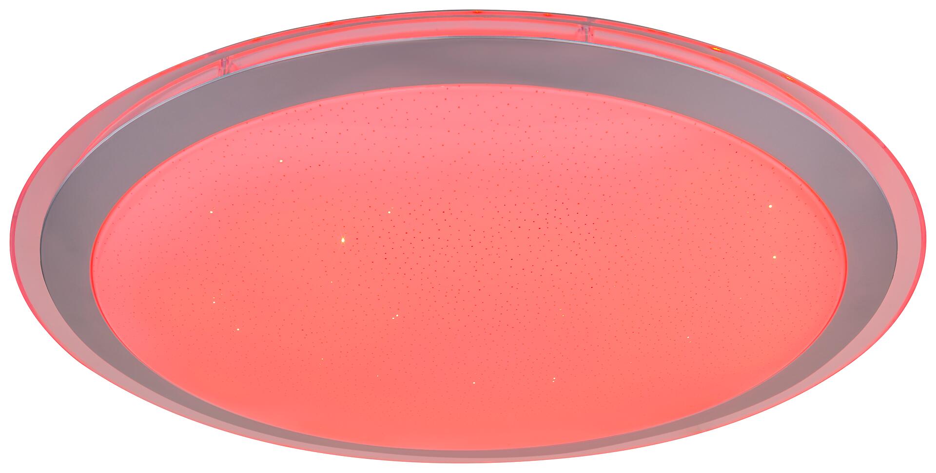 GLOBO Deckenleuchte 41354-30SH weiß Metall Acryl H/D: ca. 8x53 cm