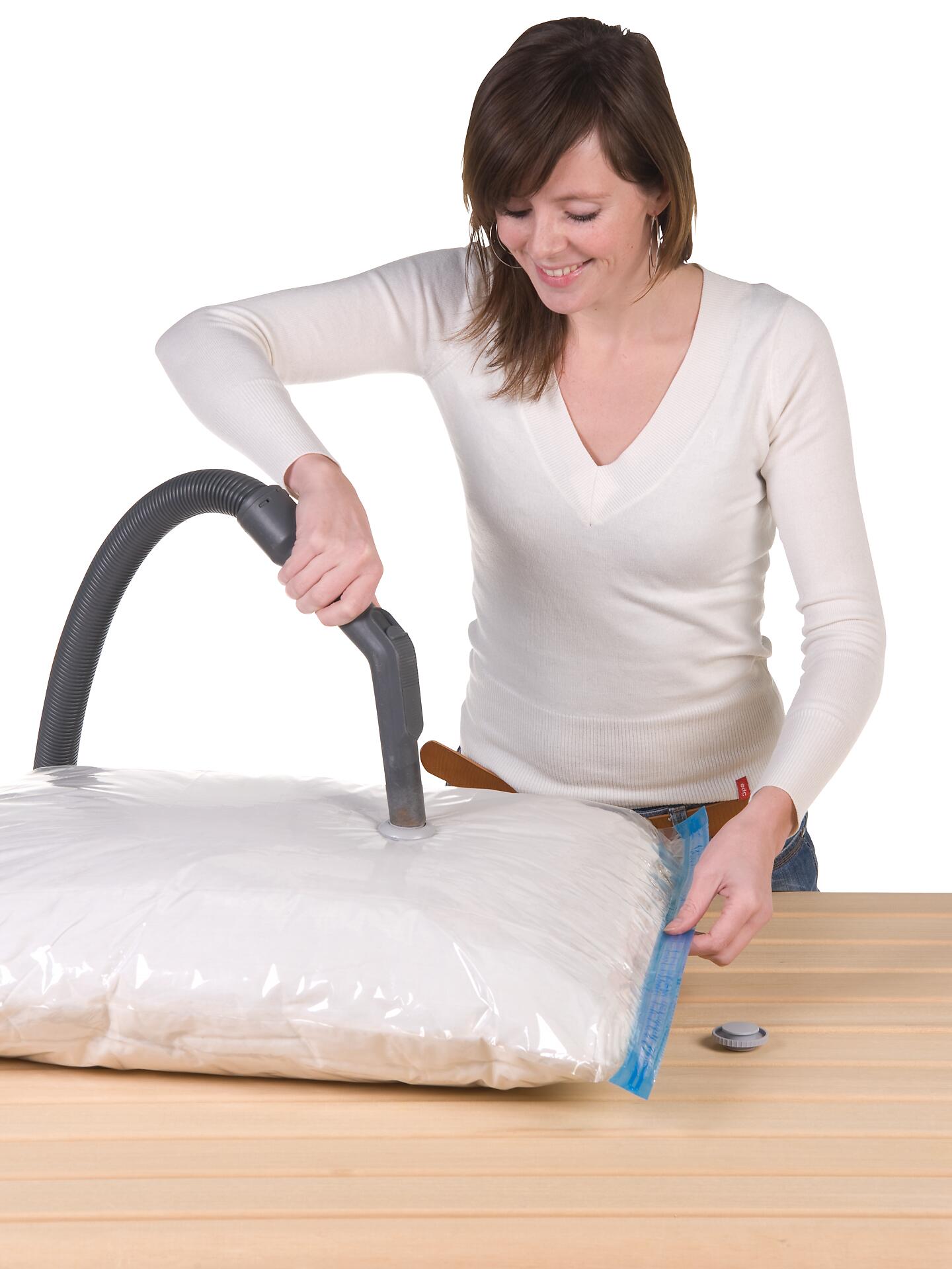 Axentia Aufbewahrungsbeutel transparent Kunststoff