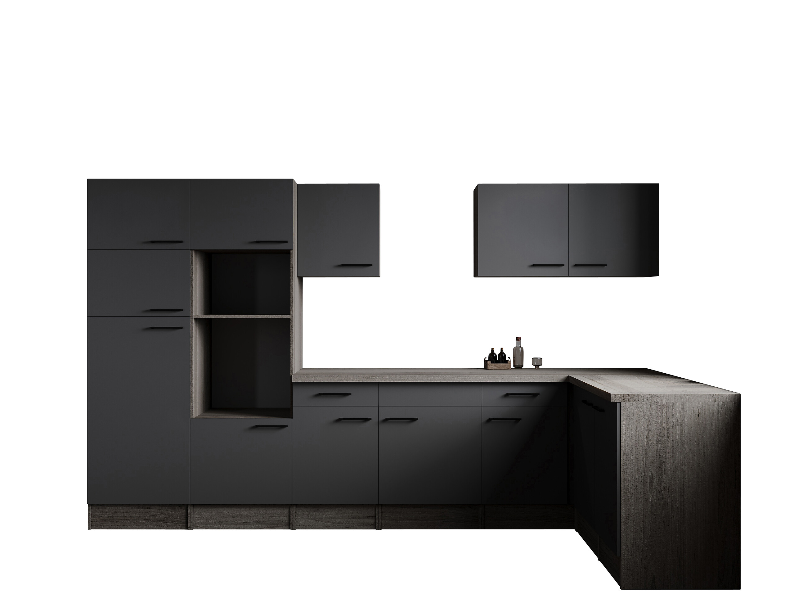 Winkelküche Oliver B/H/T: ca. 340x205x172 cm