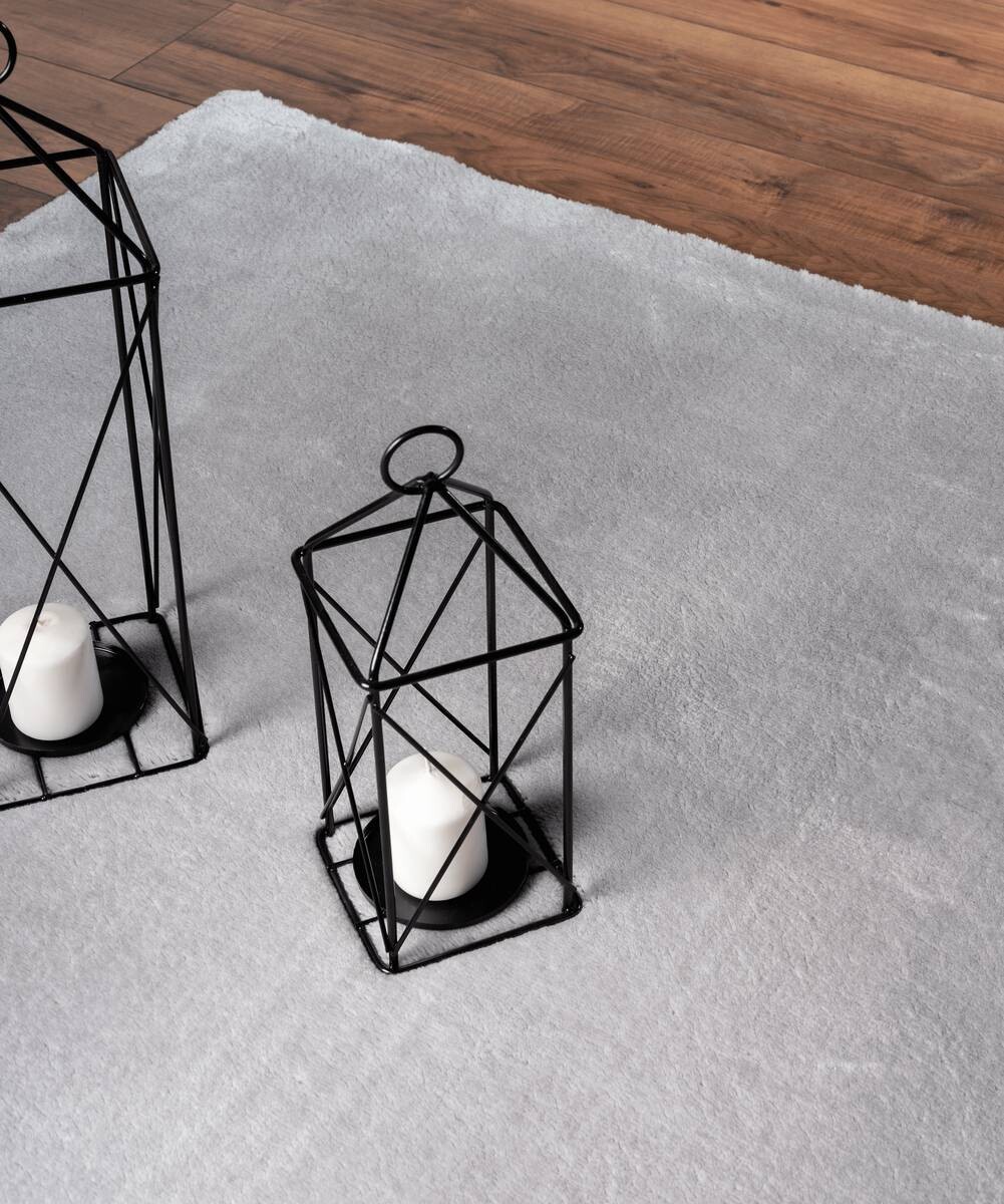 Teppich Loft grau B/L: ca. 120x160 cm