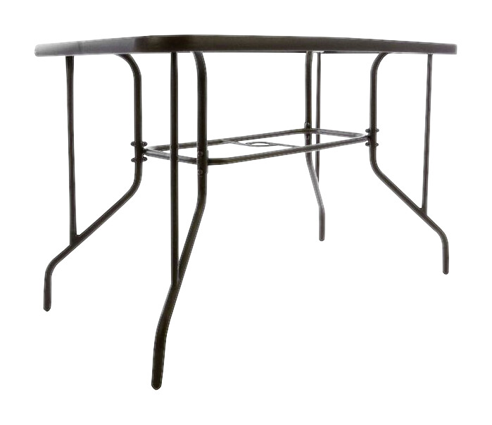 VCM Gartensitzgruppe braun Stahl B/H/T: ca. 53x73x60 cm