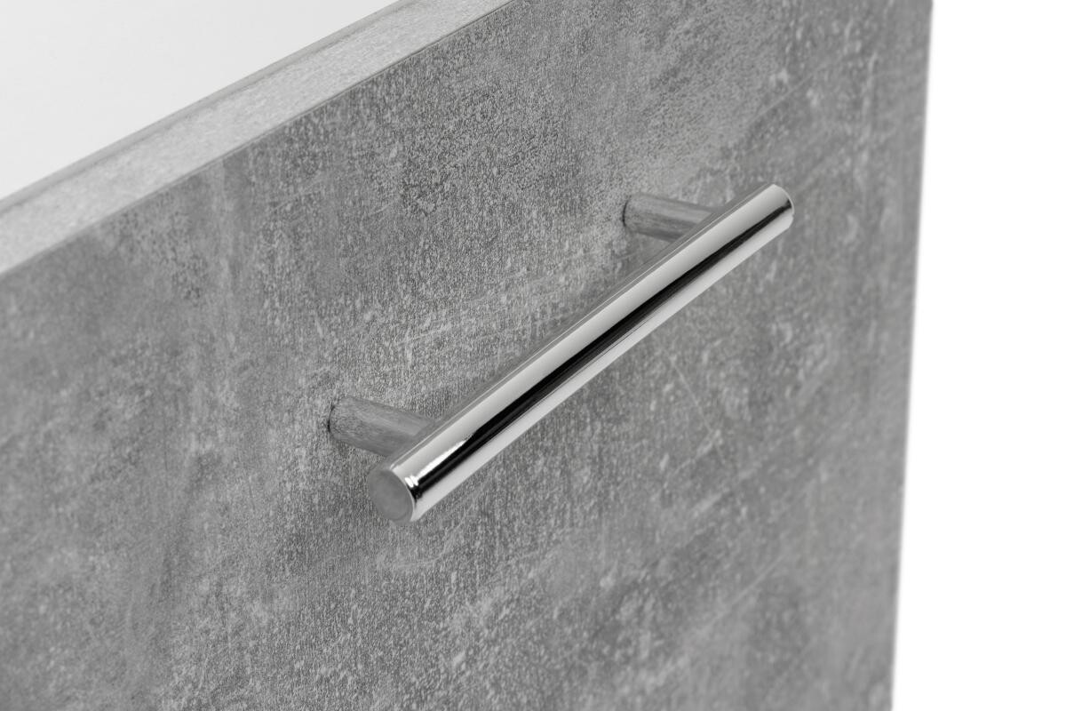 Waschbeckenunterschrank Solo 11 Beton Optik B/H/T: ca. 38x55x29 cm