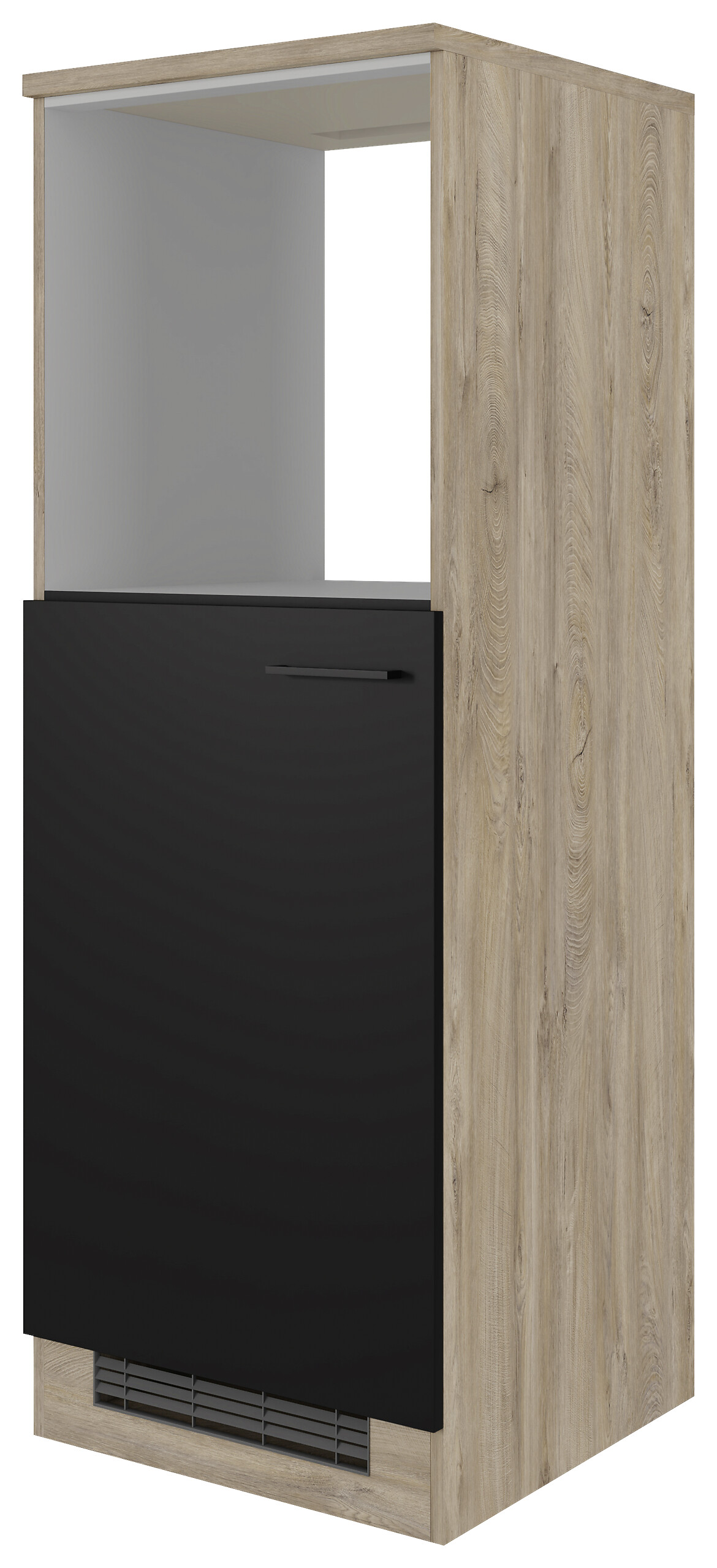 Kühlumbauschrank Capri schwarz matt B/H/T: ca. 60x168,5x60 cm Kühlumbauschrank Capri schwarz matt B/H/T: ca. 60x168,5x60 cm