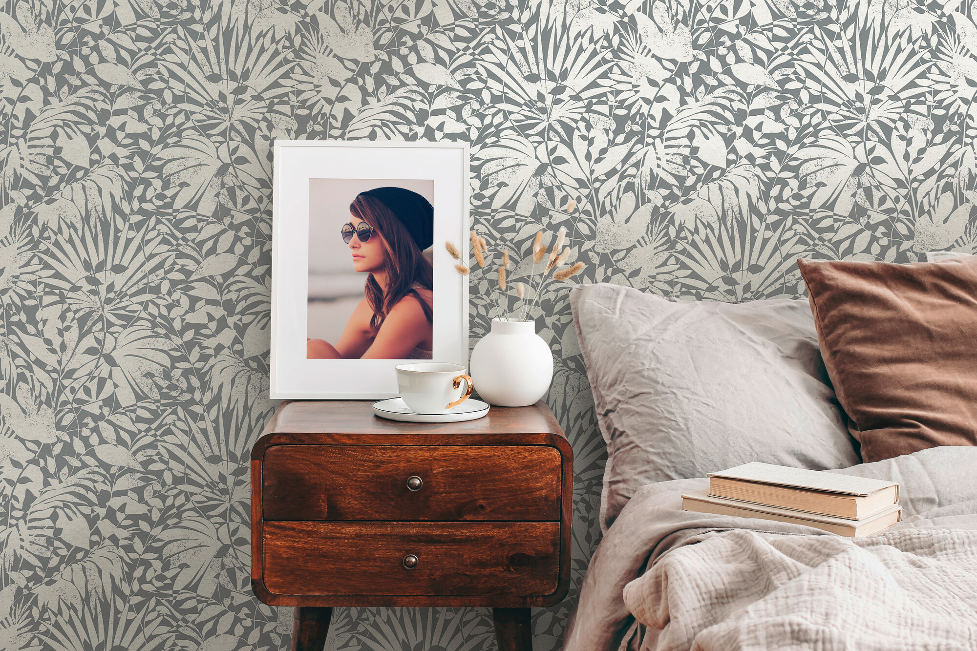 A.S.Creation Vliestapete silber grau B/H/D: ca. 53x1005x8,4 cm