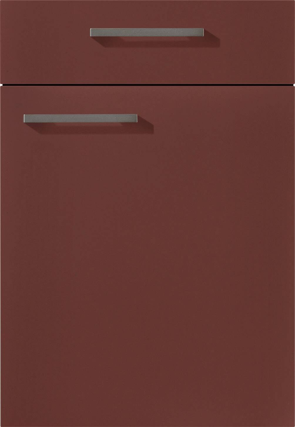 nobilia Inselküche Easytouch Mineralgrün Lacklaminat B/T/L: ca. 272x60x262 cm