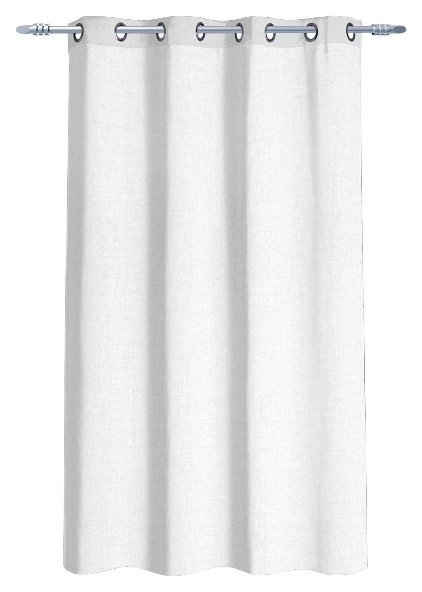 POCOline Ösenvorhang Cleo weiß B/L: ca. 140x175 cm