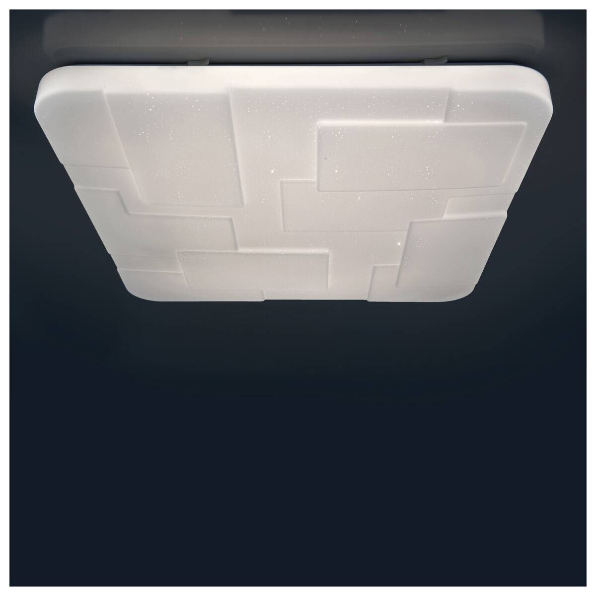 Näve Leuchten Deckenleuchte 1355023 weiß Kunststoff Metall B/H/T: ca. 54x6,5x54 cm null 1 Brennstellen